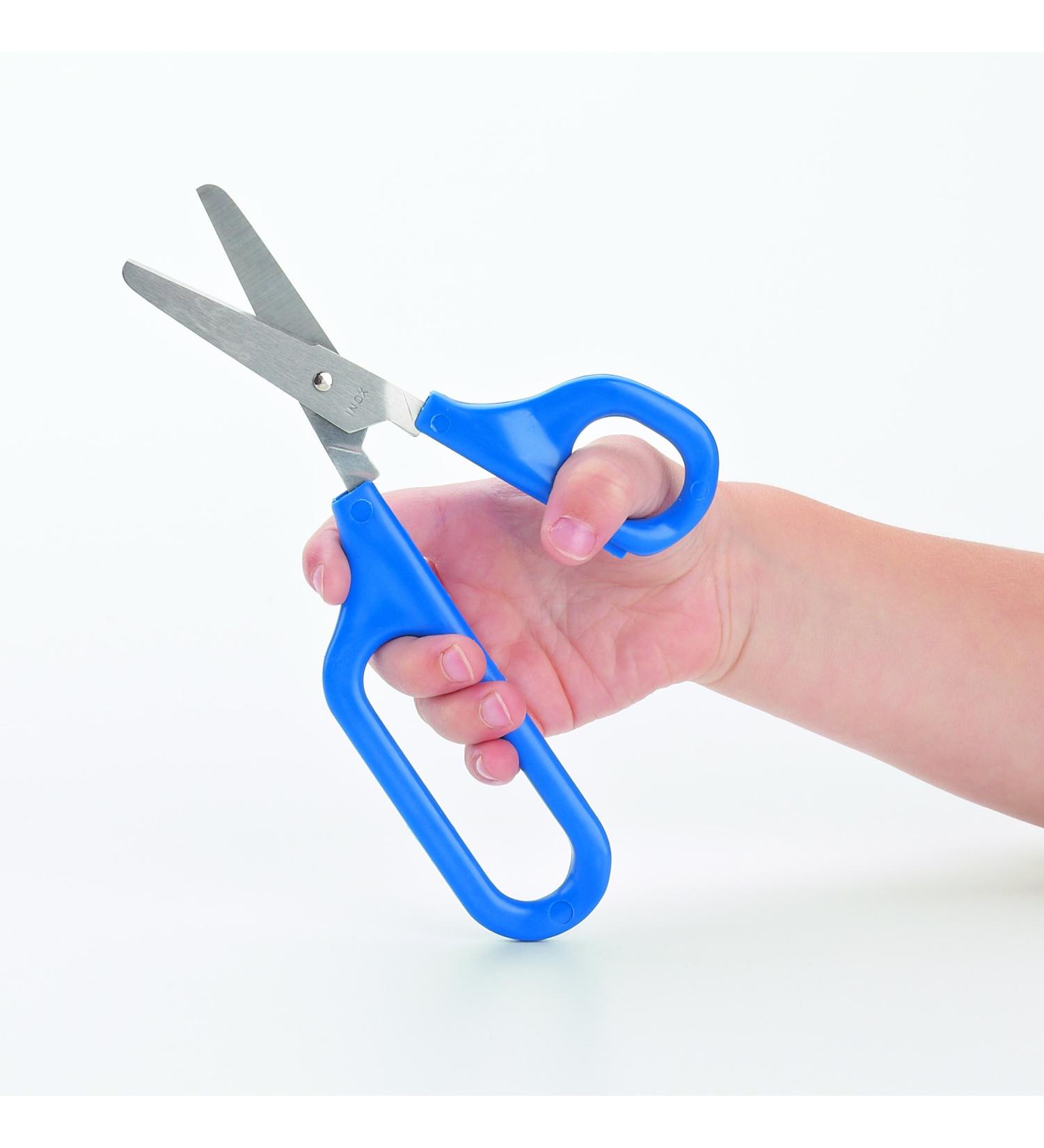 Easi-Grip scissors with large finger opening 45mm therapy scissors PETA (right-handed)
