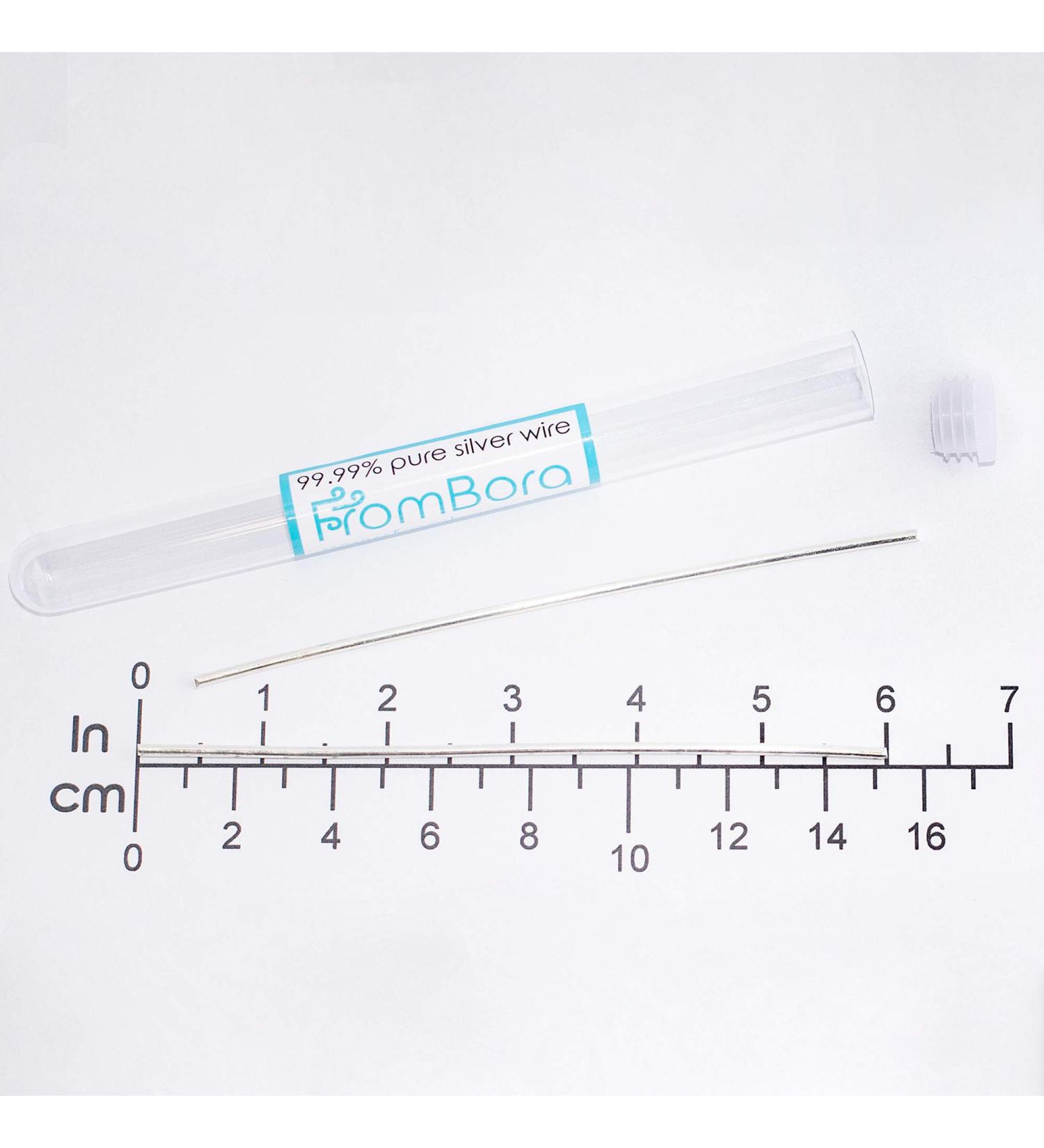 Colloidal Silver Wire 99.99% | 15 Gauge 6 - Pure Silver for Colloidal Silver Generators | Certified Quality | FromBora - Buy Online on GoSupps.com