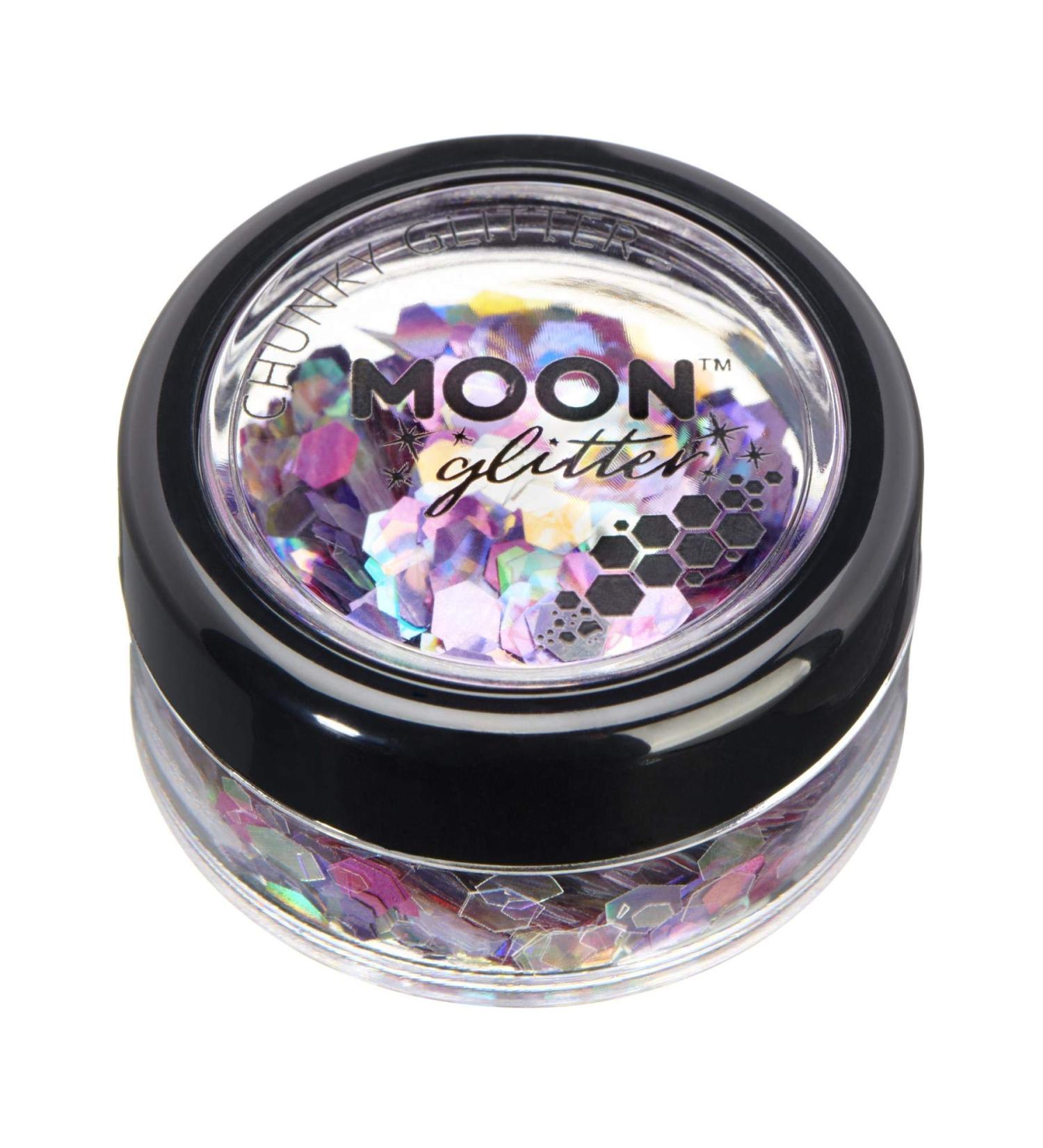 Mystic Chunky Glitter by Moon Glitter - 100% Cosmetic Glitter for Face Body Nails Hair & Lips - 3g Fairytale | International Shipping Available - Buy Online on GoSupps.com