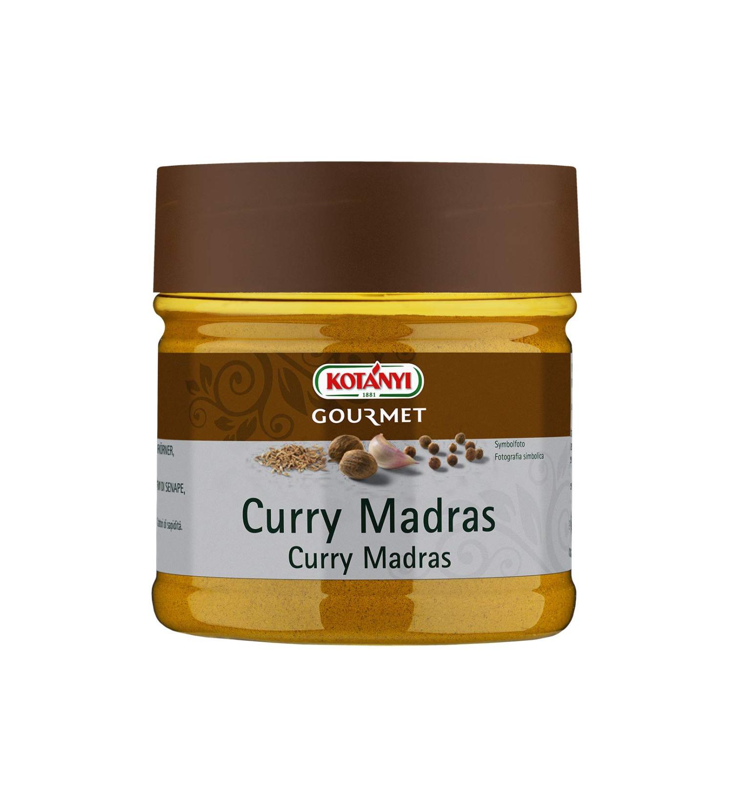 Kotanyi Kotanyi Gourmet Curry Madras Spice Preparation | Typical Indian Fruity Pictuous Notes 400ml
