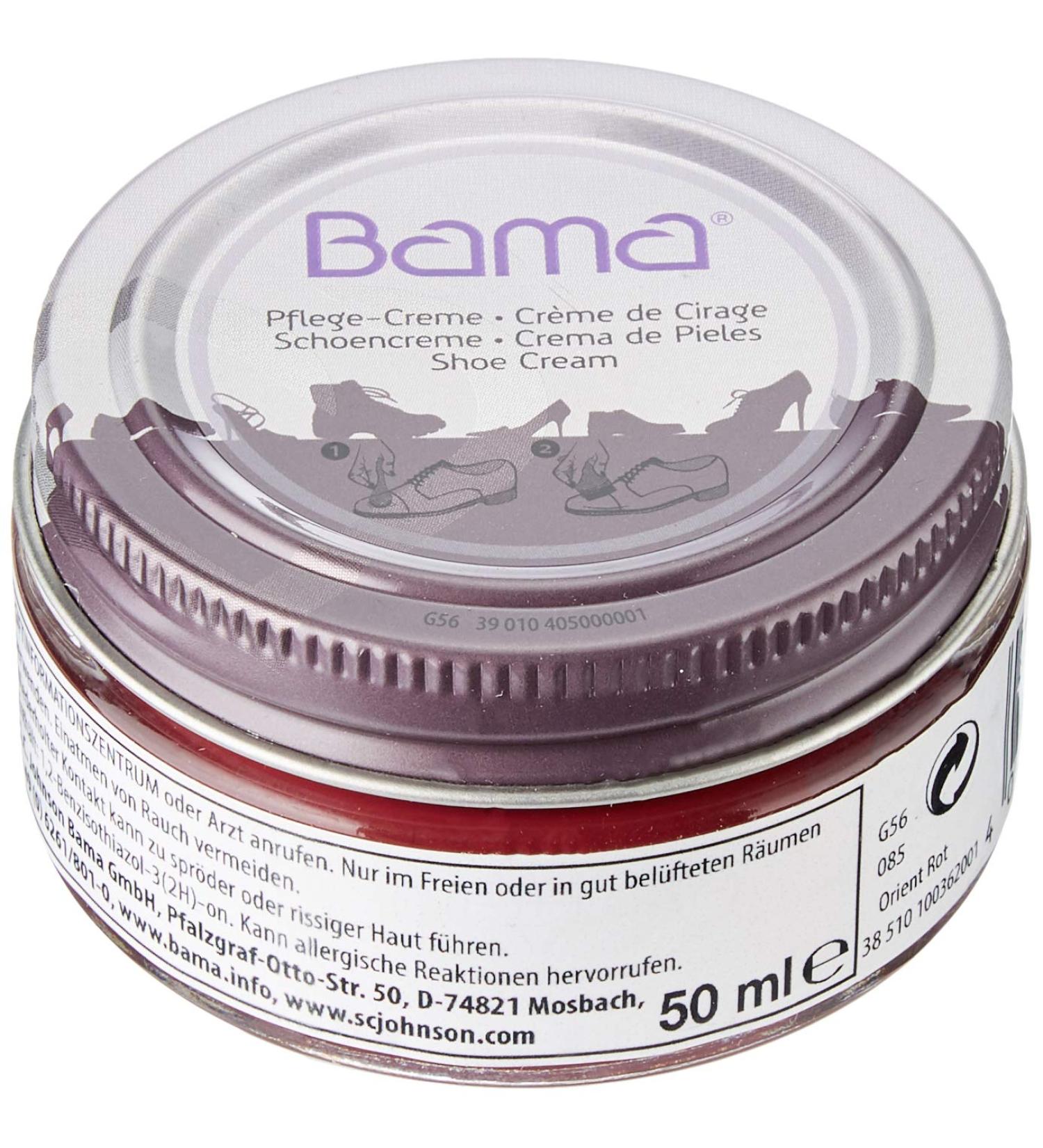 Bama Care cream jar for smooth leather Orientrot - Buy Online on GoSupps.com