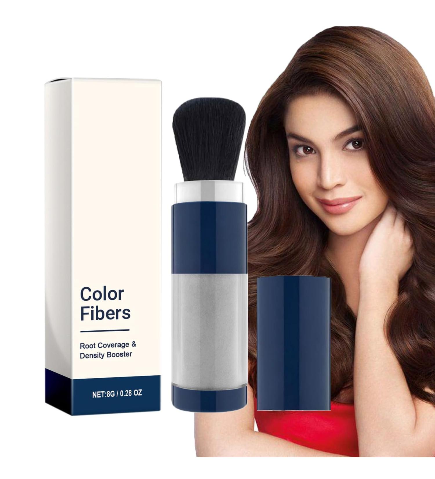 Hair Fibres Hair Powder 8 g Hairline Powder Hair Fibres for Hair Thickening for Thinning Hair Secret Corners Thick Hair Fibre Powder Hairline Hair Powder Repair Shadow Powder (GY) - Buy Online on GoSupps.com