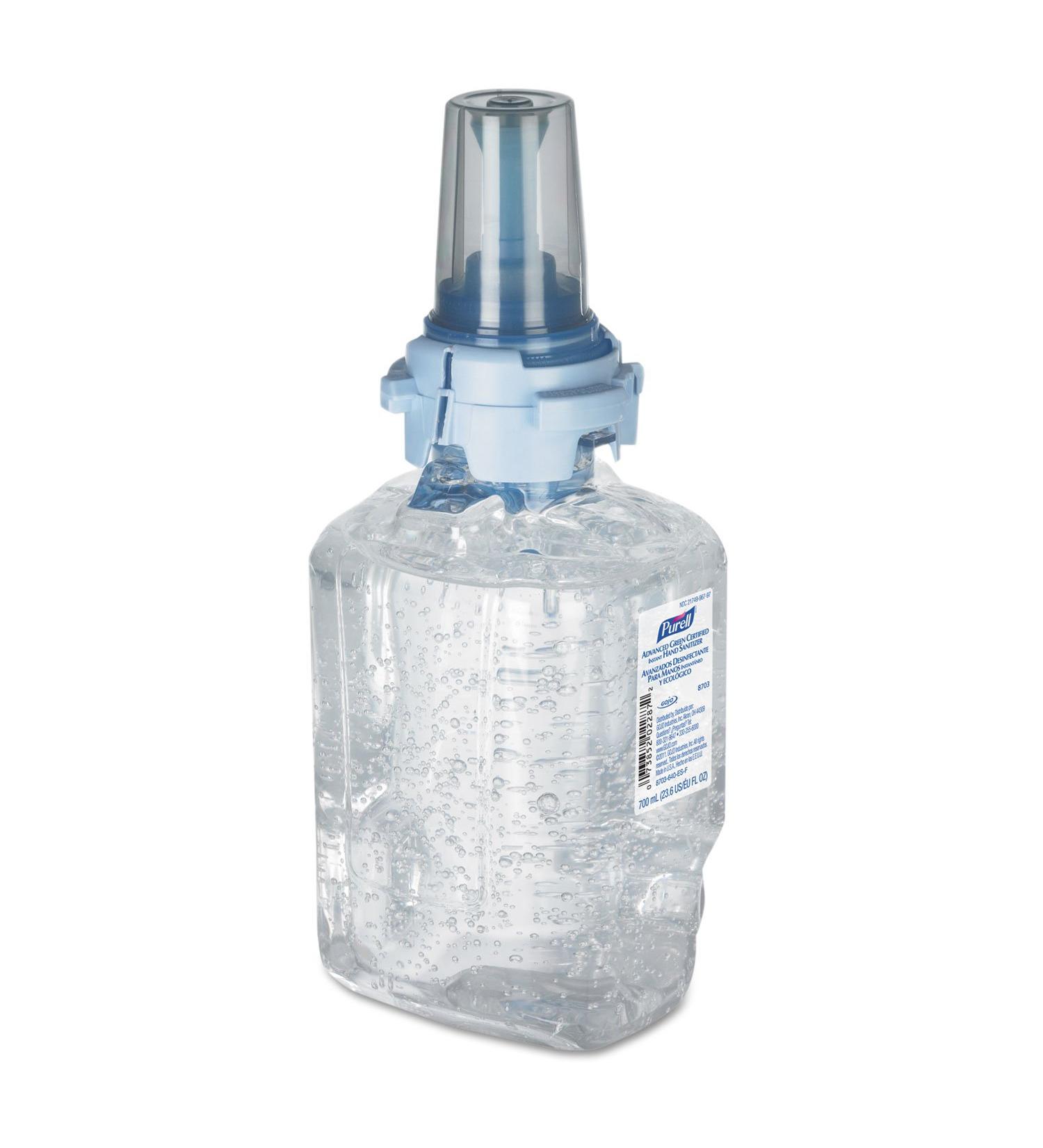 Gojo Industries GojO 8703 C-Purell Advanced Green Certified Hand Sanitizer 700ml - 1 Count - Buy Online on GoSupps.com
