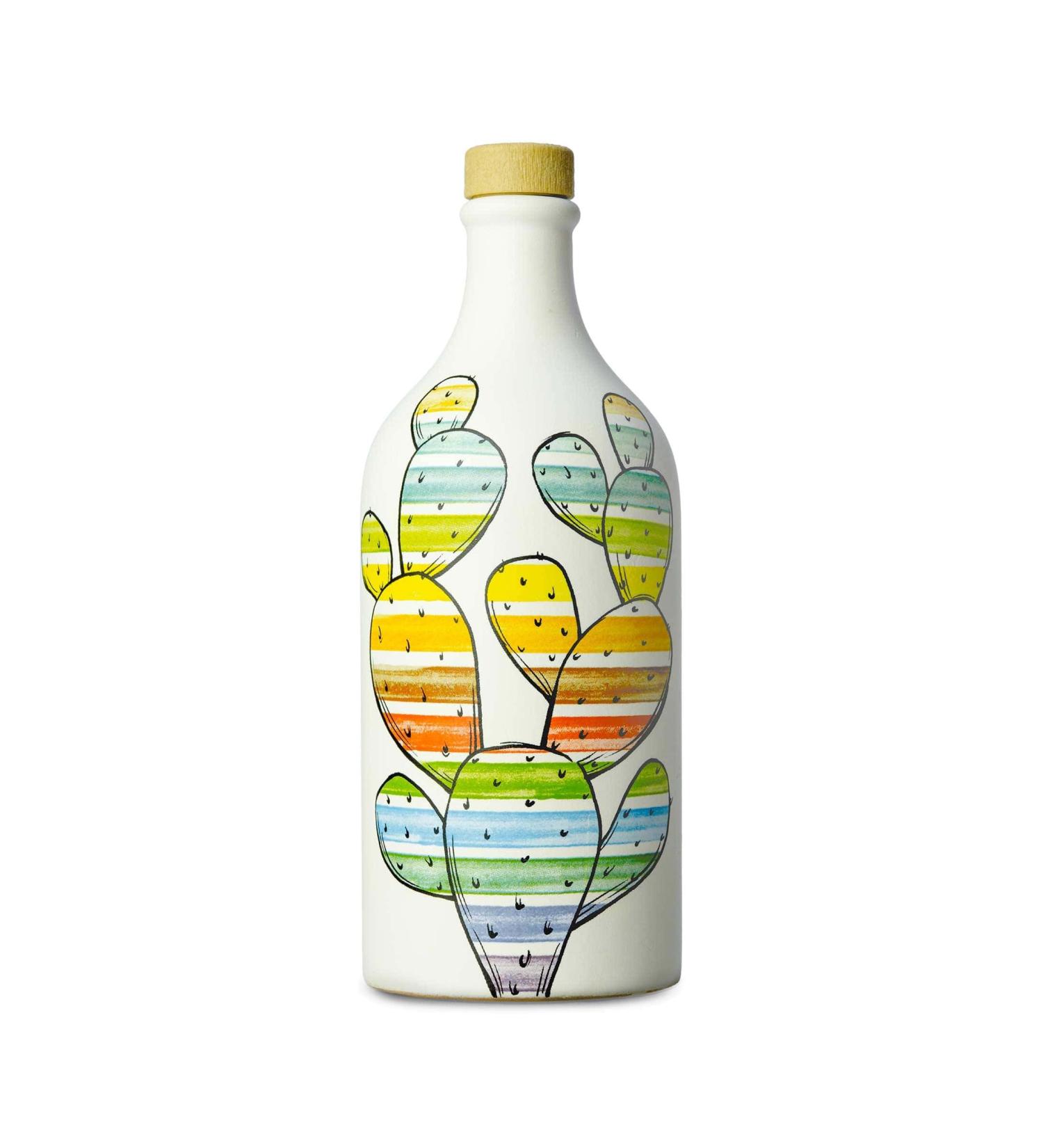  MURAGLIA ANTICO FRANTOIO Frantoio Muraglia Pop Art Ceramic Pot with 500ml Extra Virgin Olive Oil Intense Fruity Essence Handmade - Buy Online on GoSupps.com