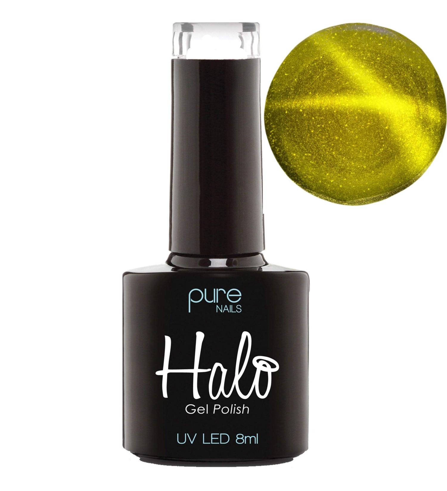 New Halo Gel Polish UV LED 8ml Follow The Star - Gold - Buy Online on GoSupps.com