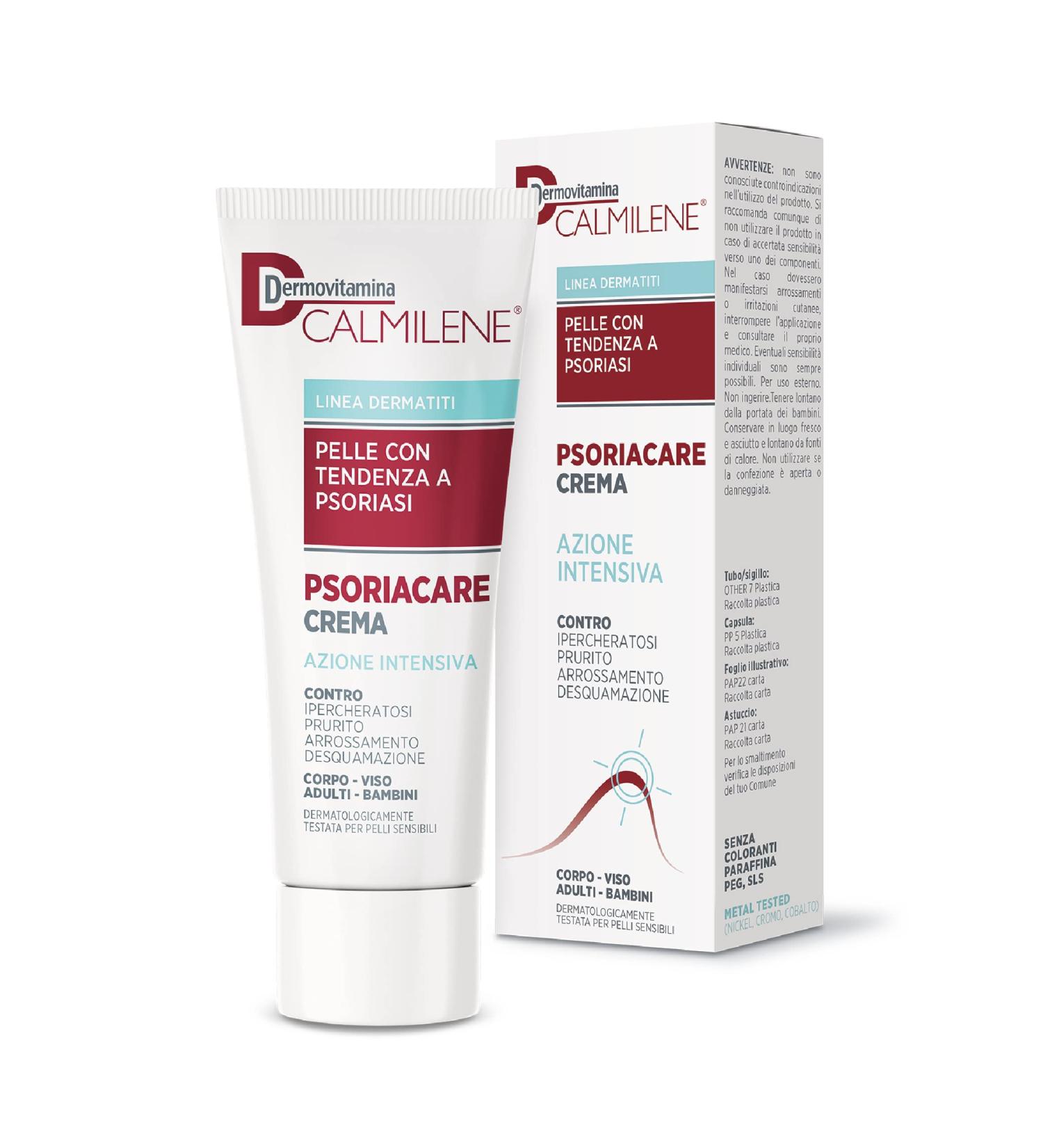Dermovitamina Calmilene - Psoriacare Intensive Action Cream 50ml | Best Treatment for Psoriasis - Fast International Shipping - Buy Online on GoSupps.com