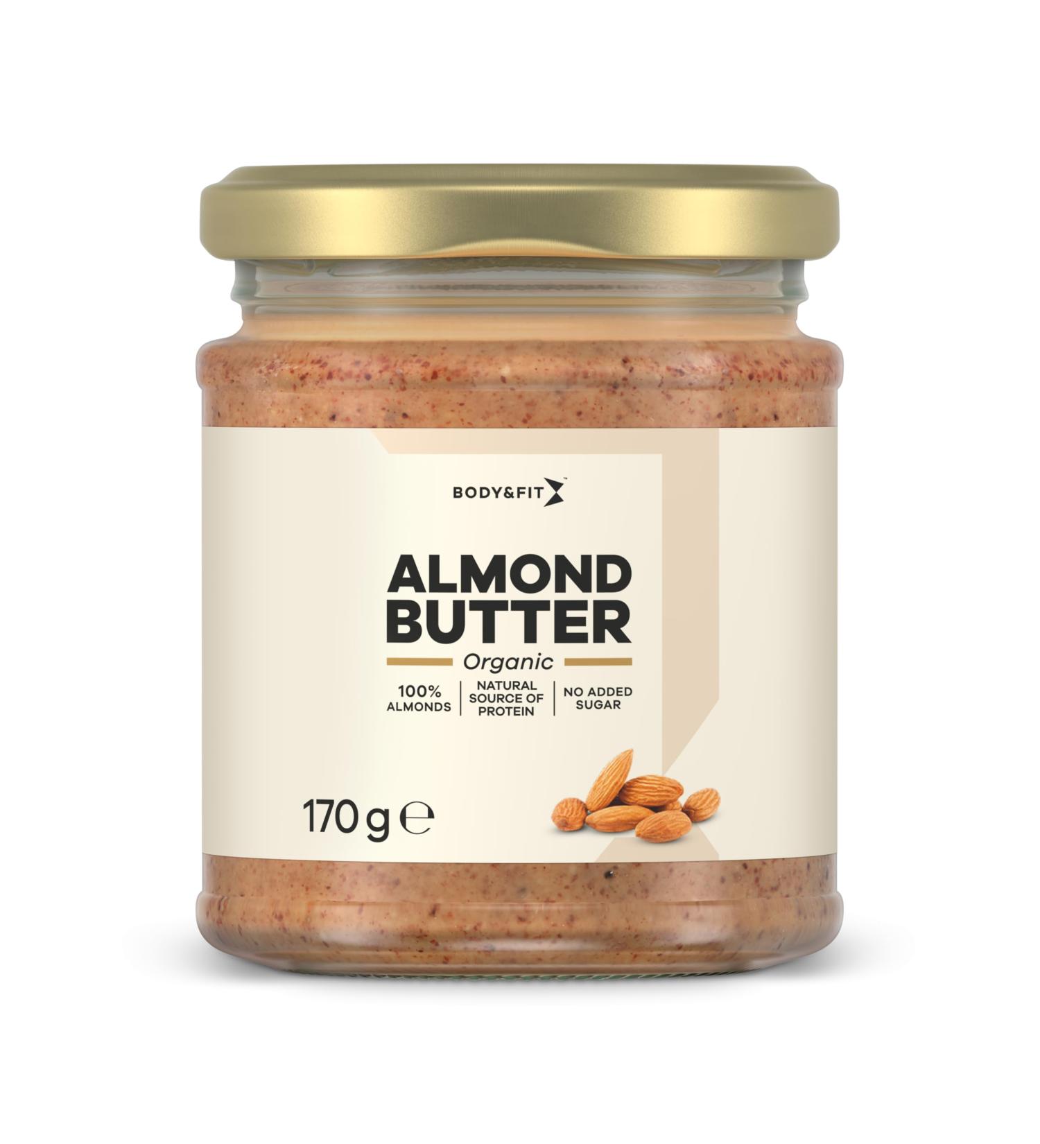 Body Fit Body & Fit Organic almond cream 170 grams - Buy Online on GoSupps.com