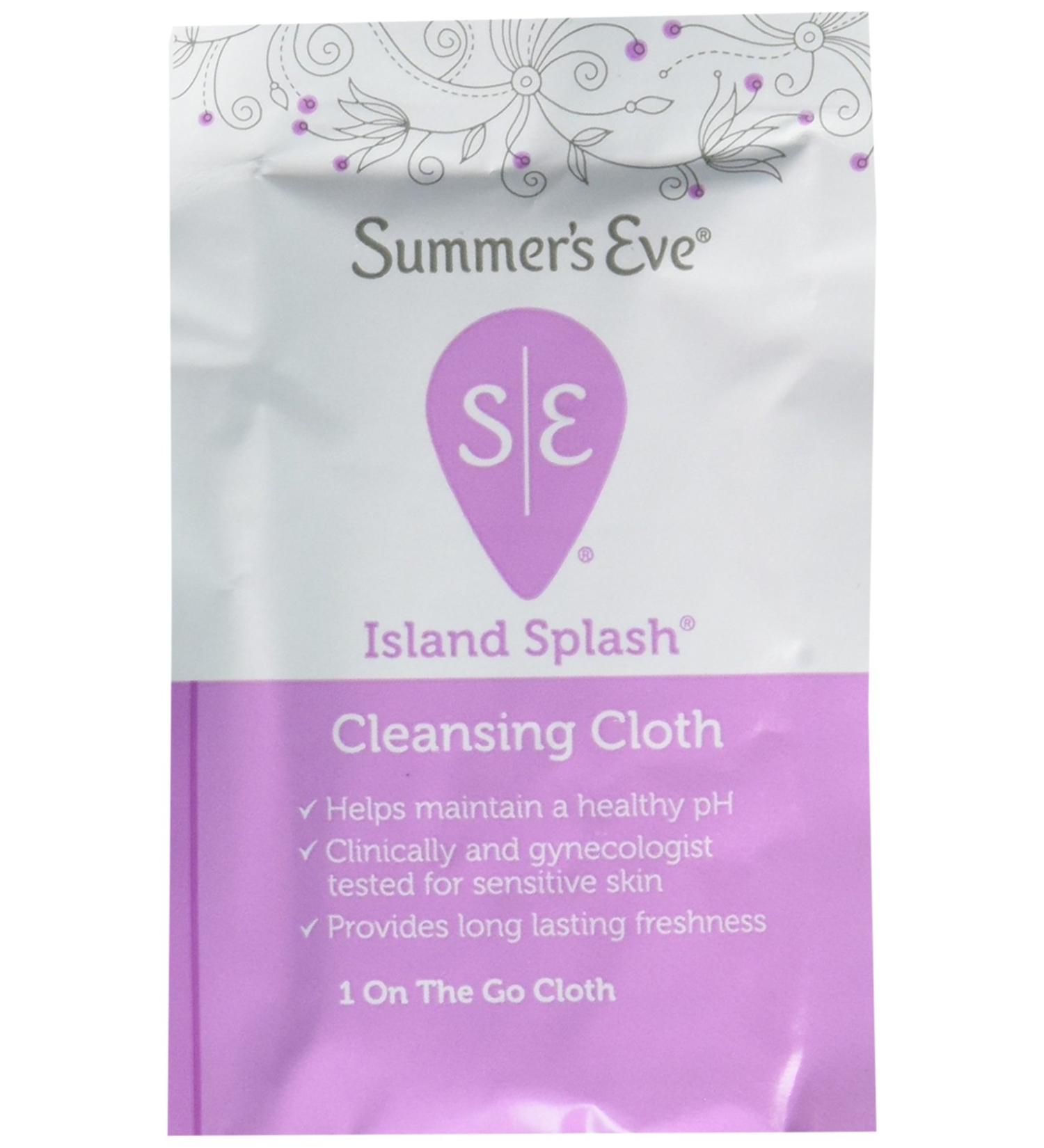 Summers Eve Cleansing Cloths 16 Count Island Splash 16 Count (Pack of 1)