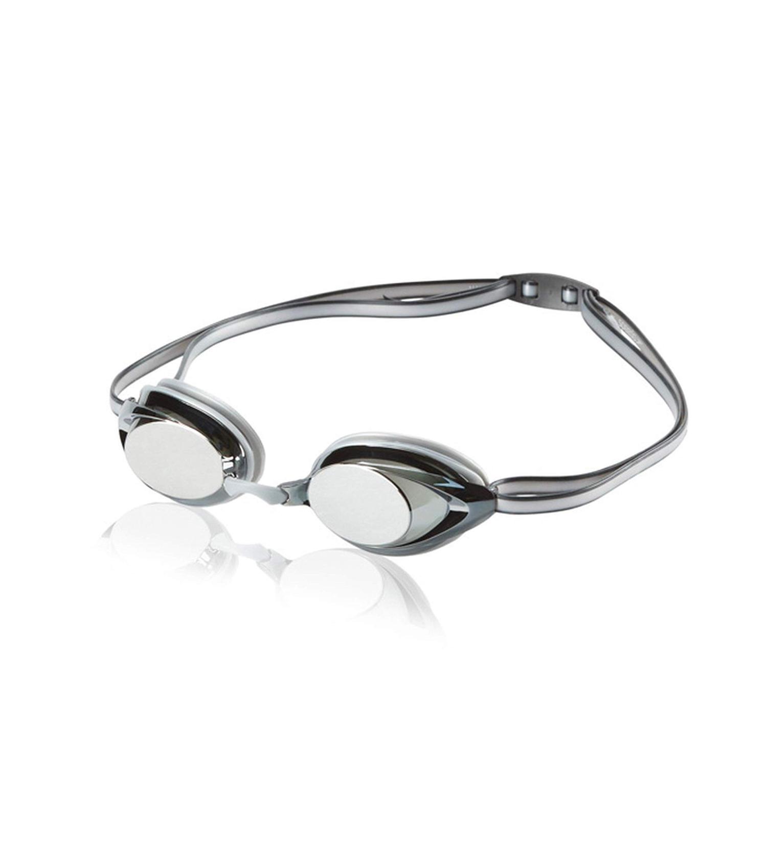 Speedo Vanquisher 2.0 Junior Mirrored Silver Swim Goggles | Unisex Kids - Best Price! - Buy Online on GoSupps.com