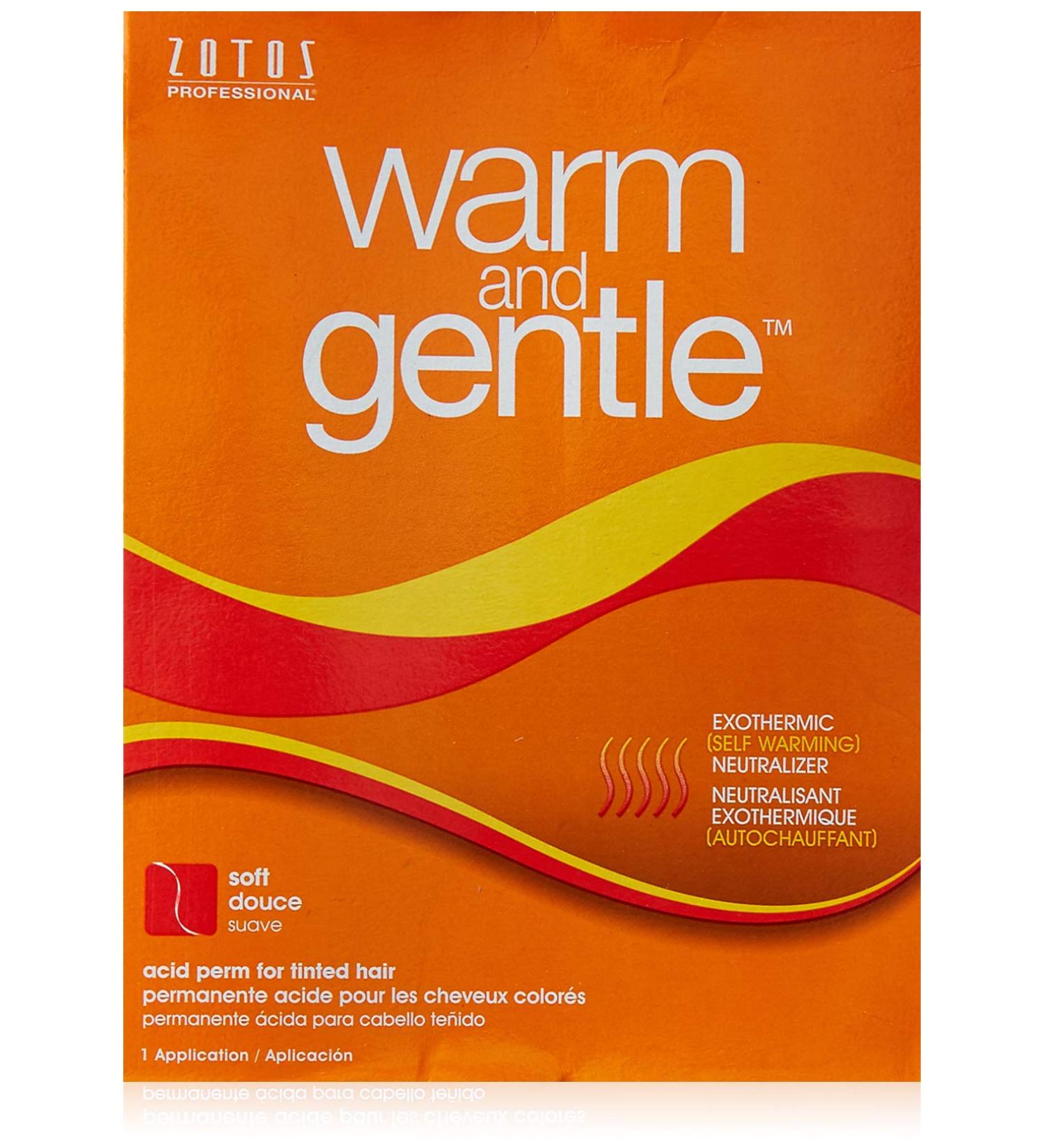 Zotos Warm Gentle Perm - Professional Hair Treatment for Soft and Natural Curls - Buy Online on GoSupps.com