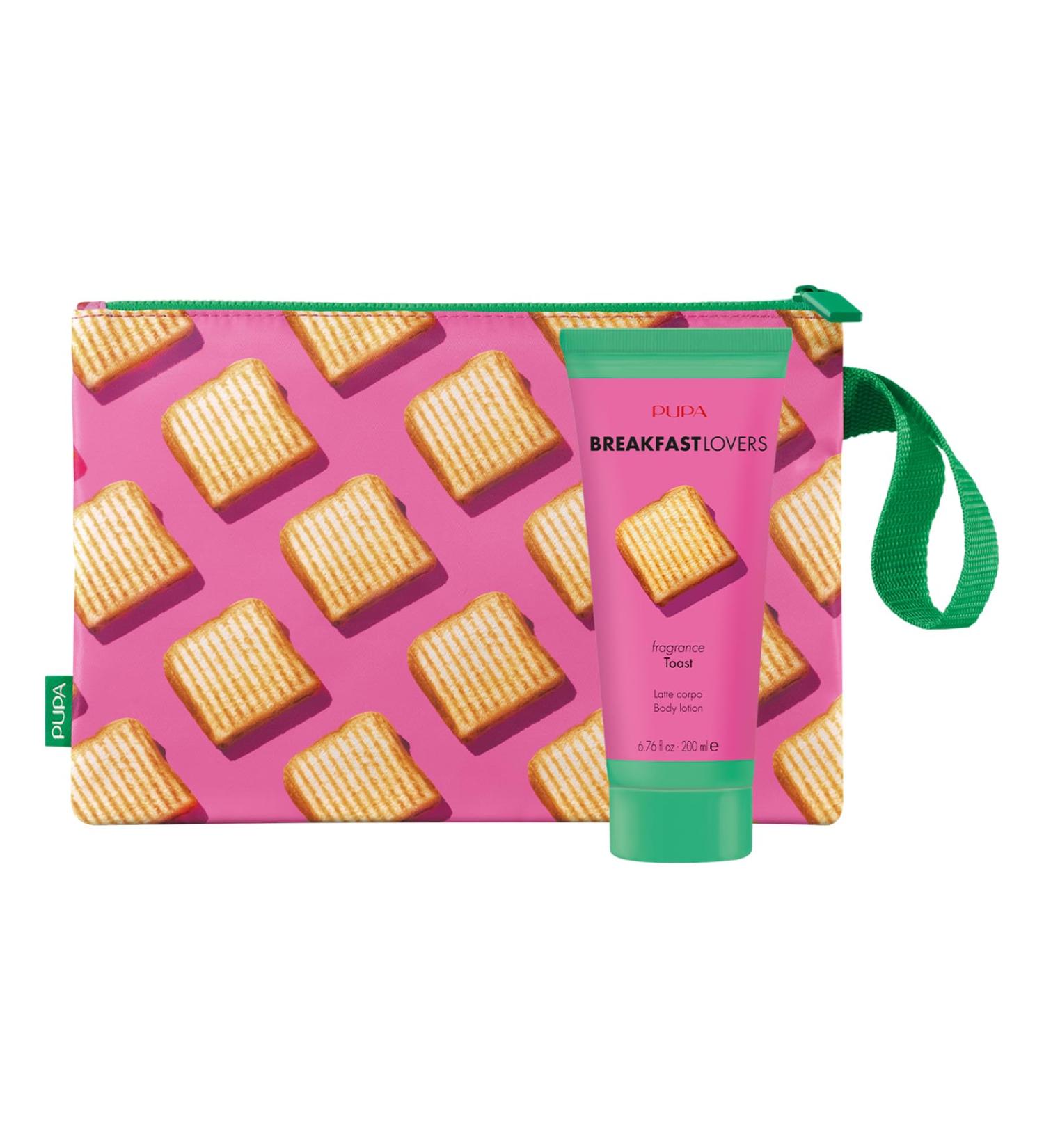 Breakfast Lovers Set - Toast by Pupa Milano for Women - 2 Pc 6.76oz Body Lotion Purse - Buy Online on GoSupps.com
