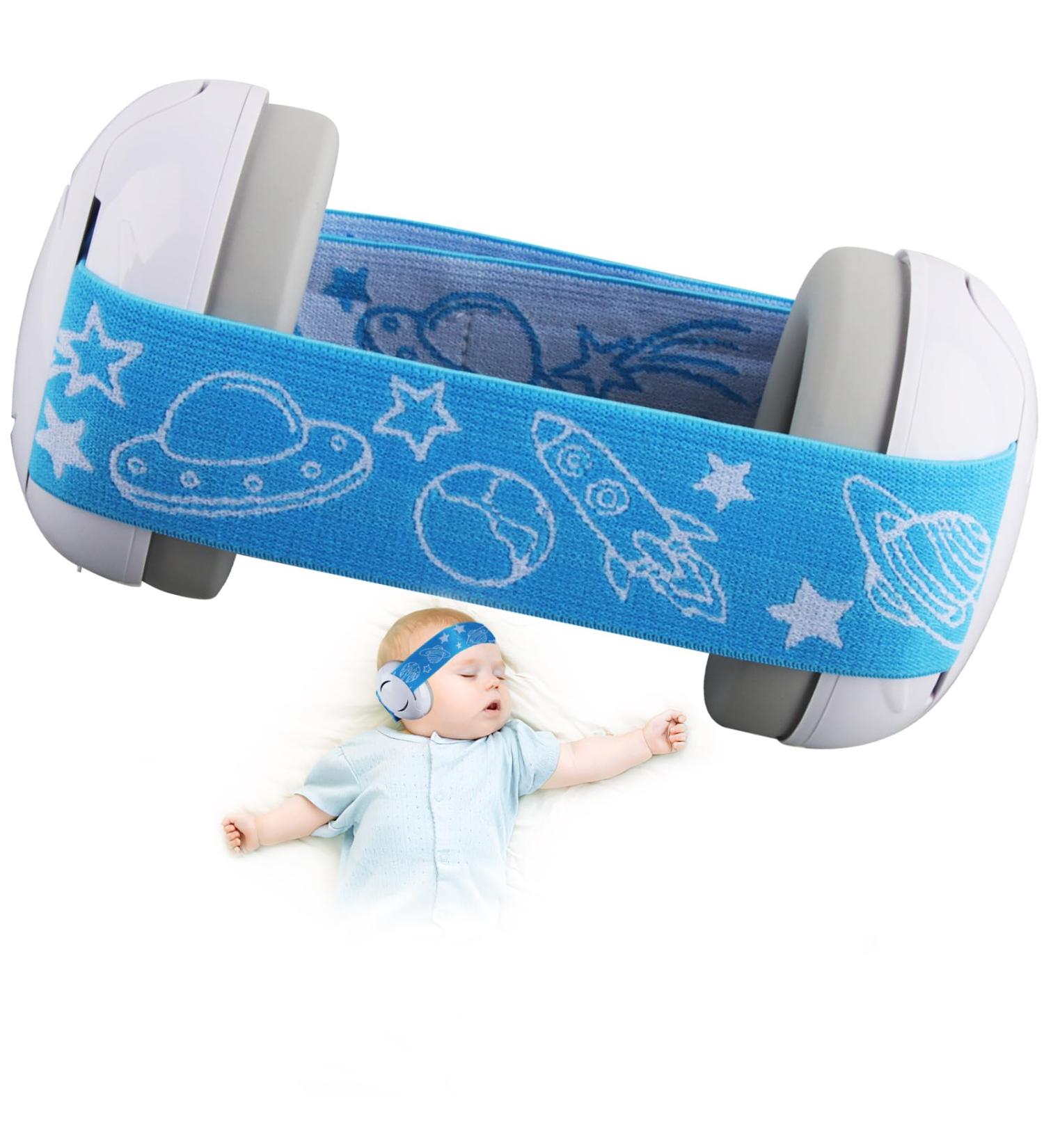 Waldspring Baby Headphones - Noise Protection for Loud Environments | Hearing Protection for Babies | Comfortable & Stylish Blue Design - Buy Online on GoSupps.com