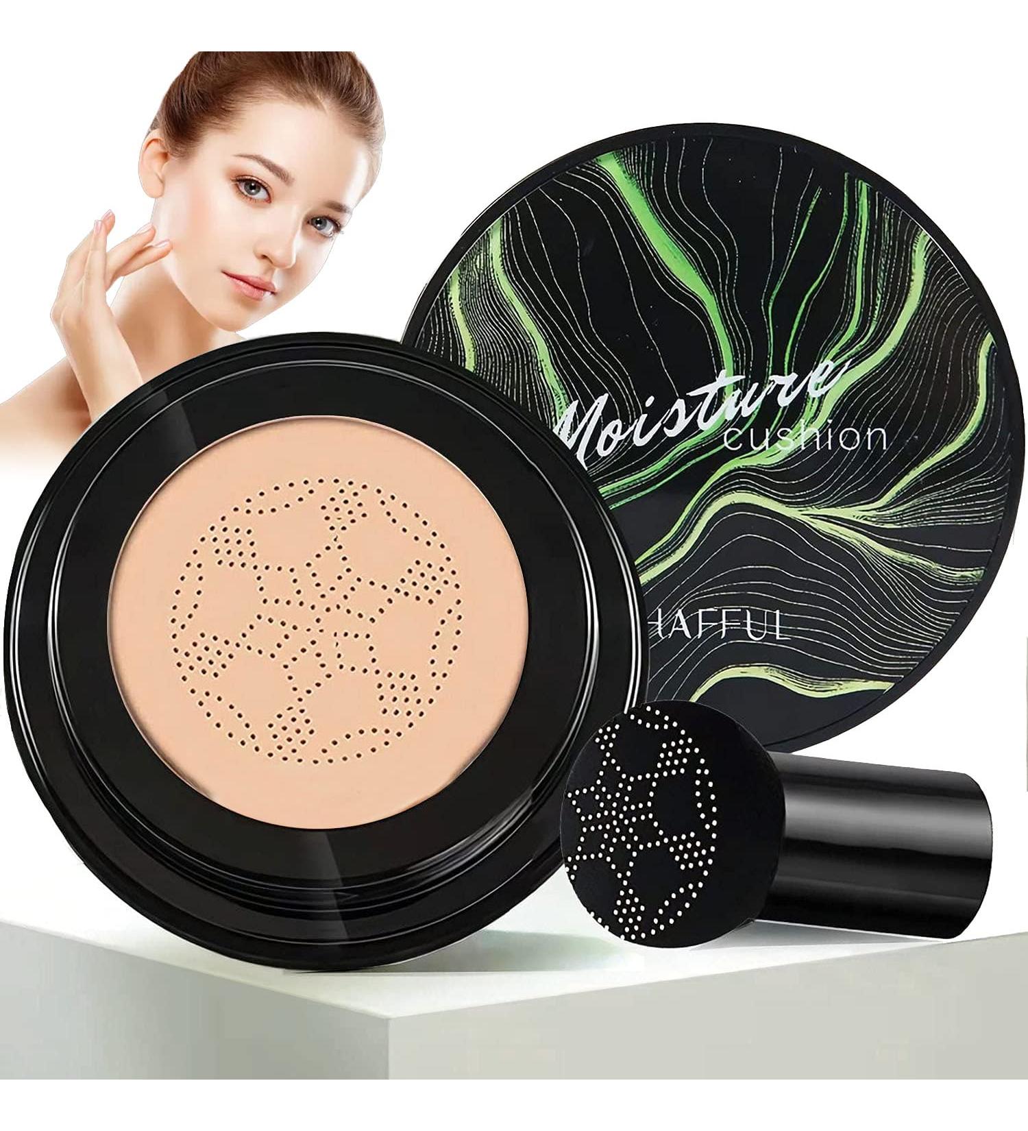 Mushroom Head Air Cushion CC Cream Foundation - Long Lasting Matte Concealer (Natural) - Buy Online on GoSupps.com