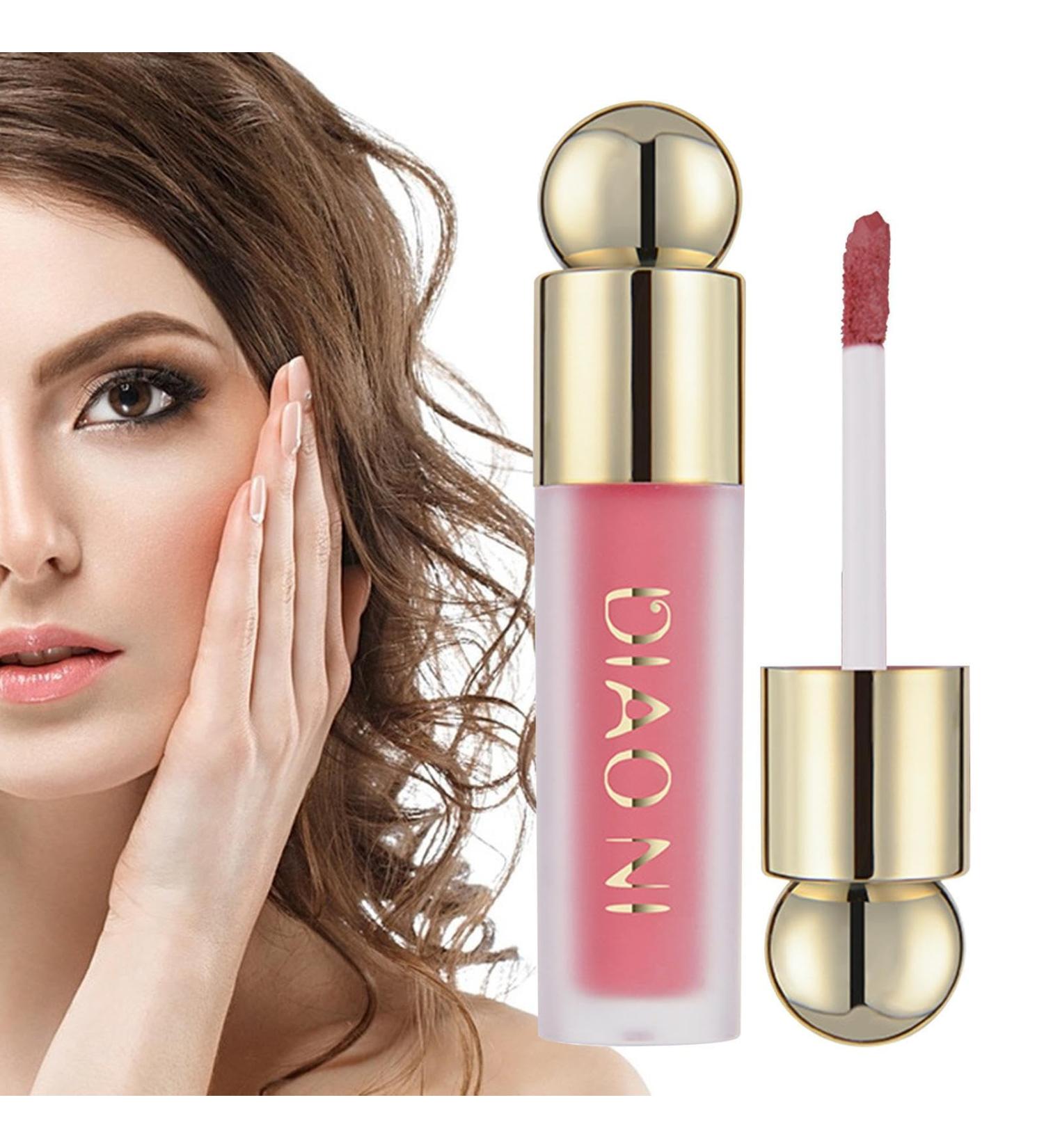 Blush Stick - Blendable Cheek Tint Soft Matte Dewy Moisturizing Lightweight Milk Blush Sweatproof Waterproof Face Blush Long-Lasting Makeup Blush for Women Girl Pochy 5# - Buy Online on GoSupps.com