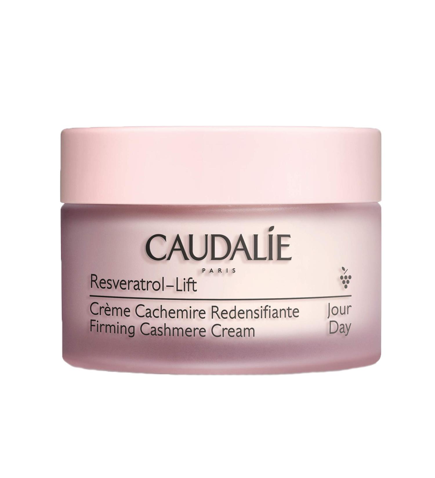 Caudalie Resveratrol-Lift Firming Cashmere Cream - Anti-Aging Moisturizer with Resveratrol, Hyaluronic Acid & Vegan Collagen - 1.6oz - Buy Online on GoSupps.com