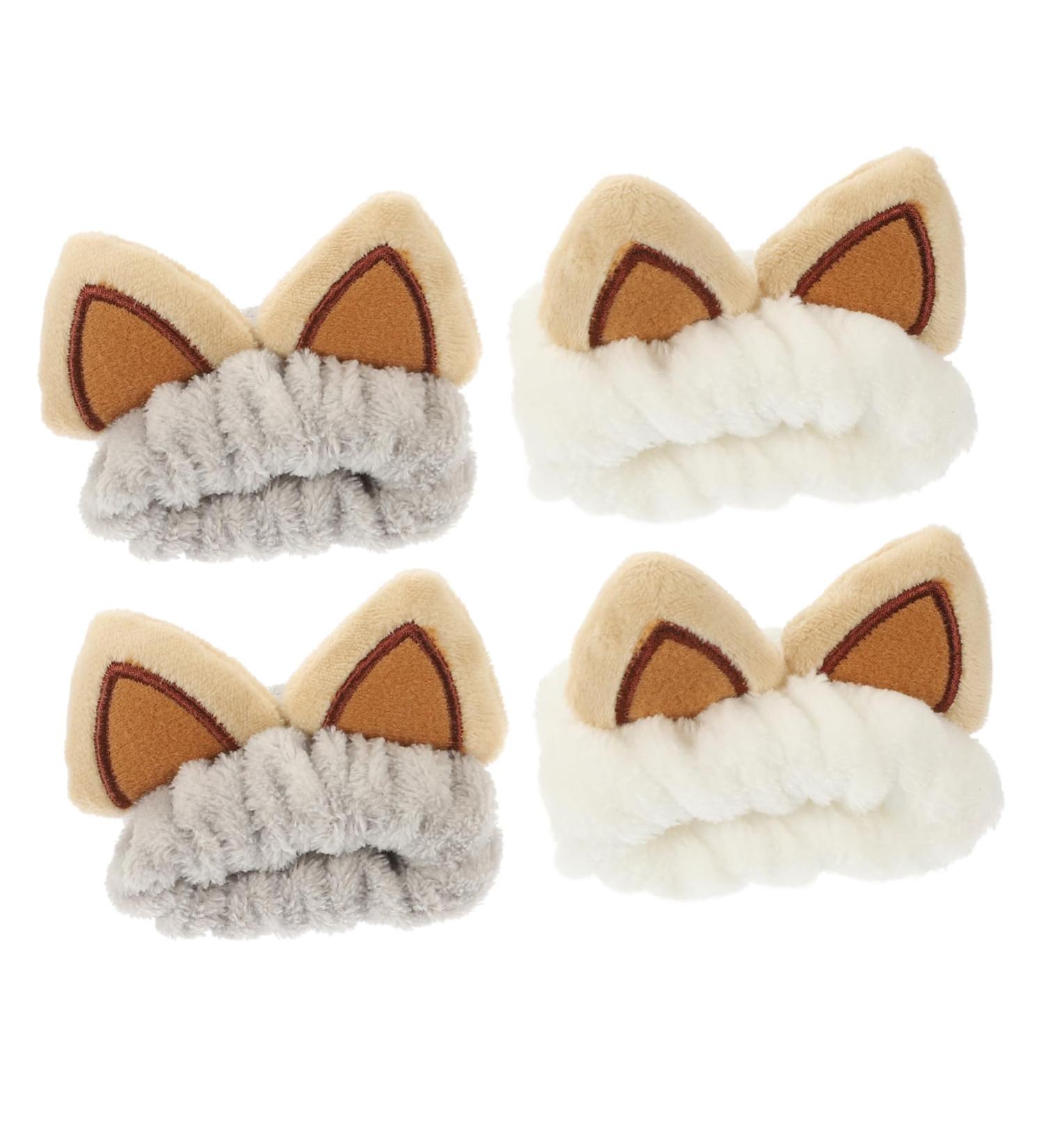 FRCOLOR 4pcs Plush Waterproof Wrist Strap & Headbands for Women - Makeup Washing & Absorbent Use - Buy Online on GoSupps.com