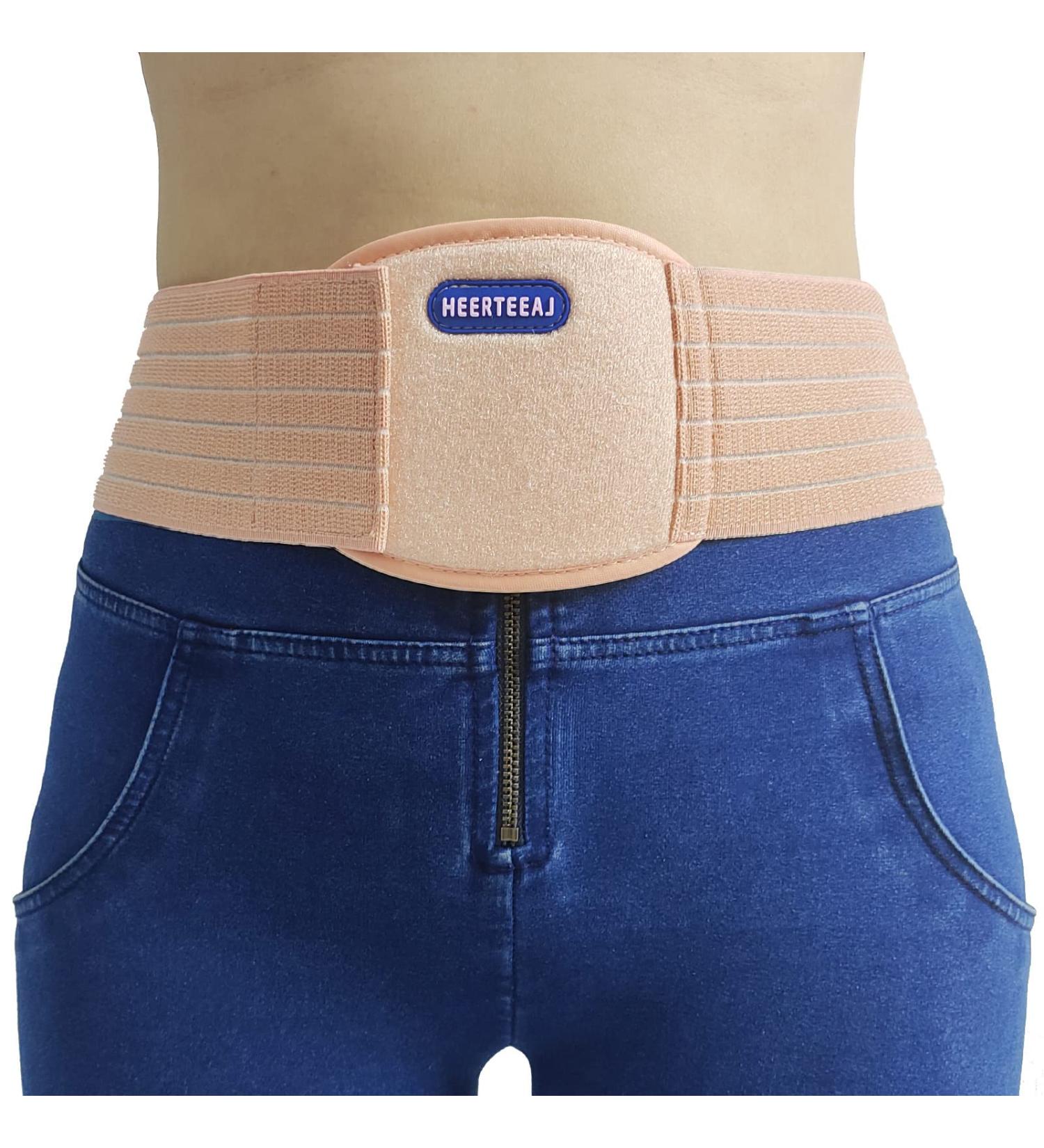 Abdominal Hernia Belt for Men & Women | Umbilical Hernia Support with Compression Pads - Comfort & Relief - Buy Online on GoSupps.com