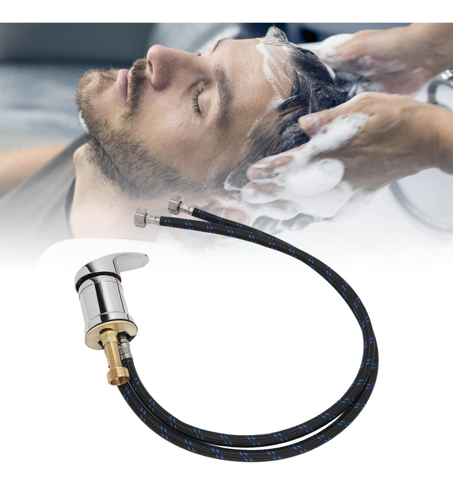 Salon Shampoo Faucet Salon Basin Tap Replacement Bowl Hose Shampoo Faucet Salon Mixing Valve Professional Shampoo Bowl Faucet Hose for Shampoo Bed - Buy Online on GoSupps.com