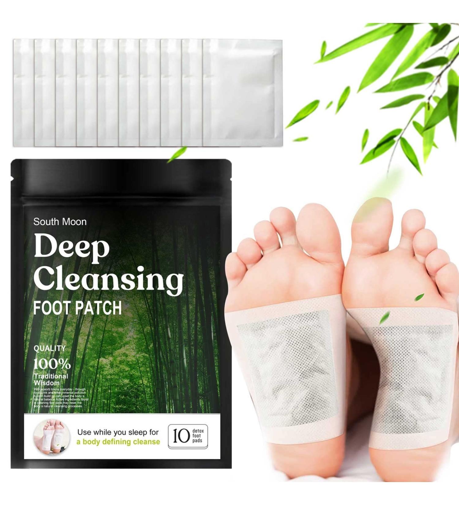 Buy Voberry Nuubu Detox Foot Pads - 100% Natural 20 Plaster Detoxification for Stress Relief & Deep Sleep - Remove Toxins & Cleanse Your Body - Buy Online on GoSupps.com