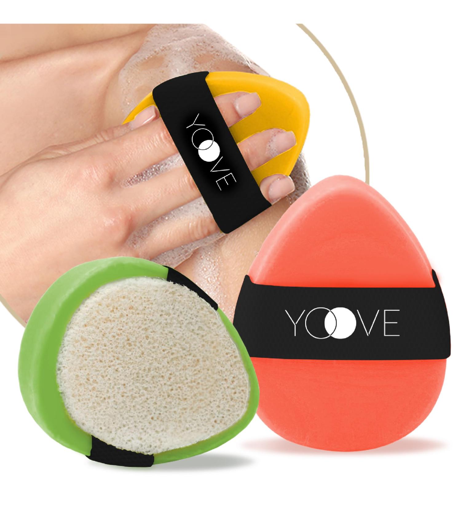 Yoove Fresh Fruit Soap 3-Pack | Antioxidant Rich Pomegranate Passion Fruit & Citrus Bar Soap for Nourished Radiant Skin | Natural Exfoliating Scrubber - Buy Online on GoSupps.com
