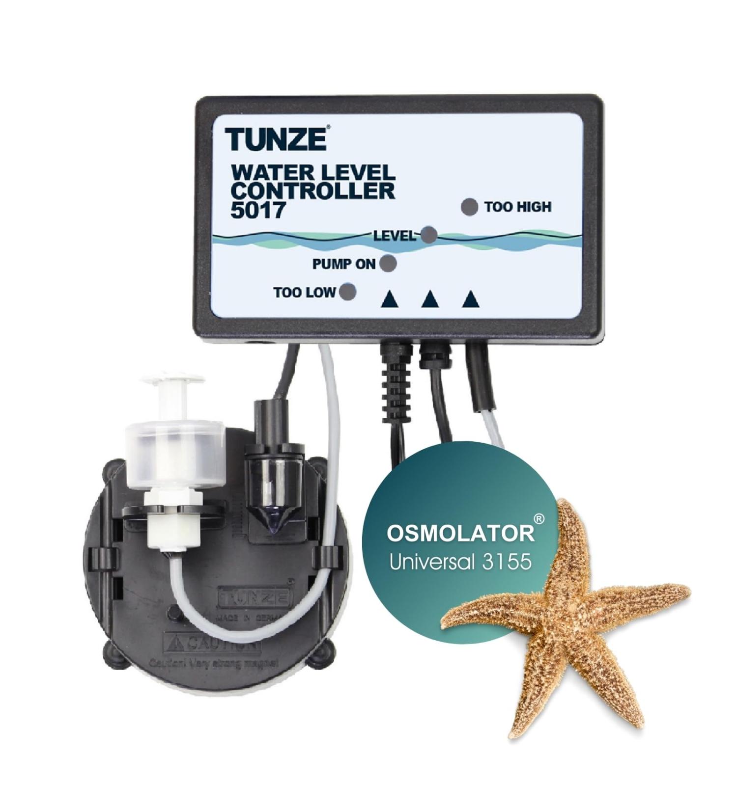 Tunze Osmolator Universal L Water Level Controller | Time Monitoring | 2 Magnetic Sensors & Dosing Pump for Optimal Water Management - Buy Online on GoSupps.com