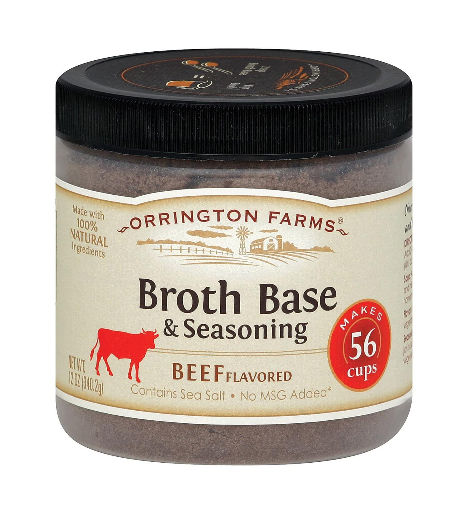 Orrington Farm's Beef Broth Base and Seasoning, 12 Ounce (Pack of 6)