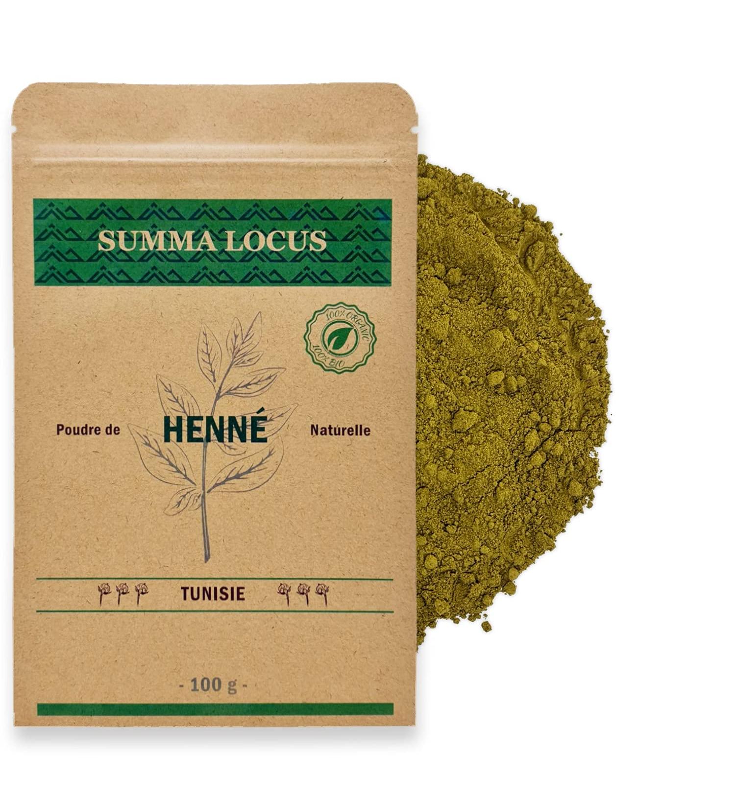 Henna (Lawsonia inermis) fine powder hair coloring (Copper) Temporary tattoo & eyebrow dye | Origin Gabes (Tunisia) | 100% natural without synthetic ingredients | 100 grams - Buy Online on GoSupps.com