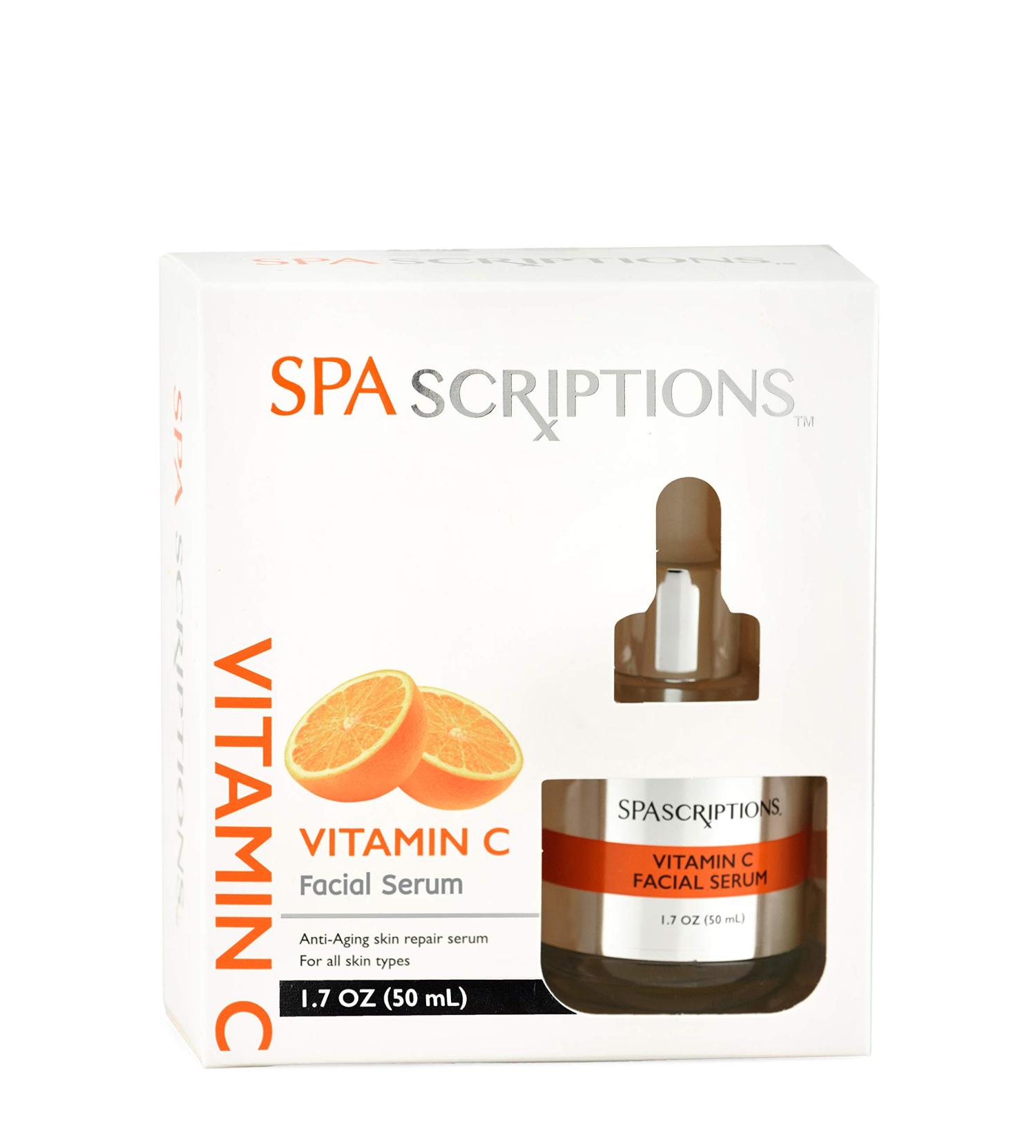 Vitamin C Facial Serum - 1.7oz | Brightening Anti-Aging & Hydrating Skincare - Free International Shipping - Buy Online on GoSupps.com