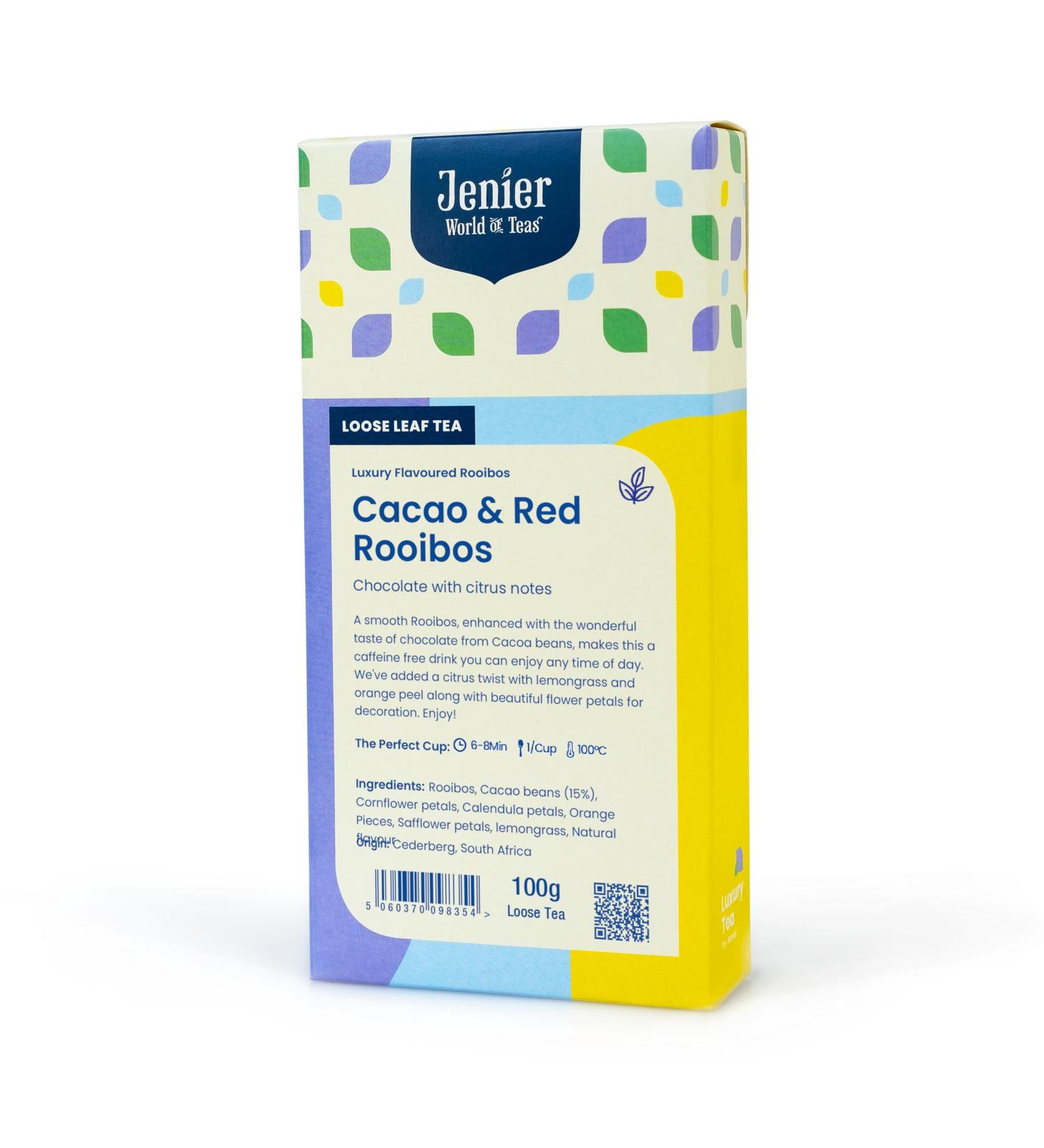 Cacao & Red Rooibos Tea - 100g Loose Leaf Tea