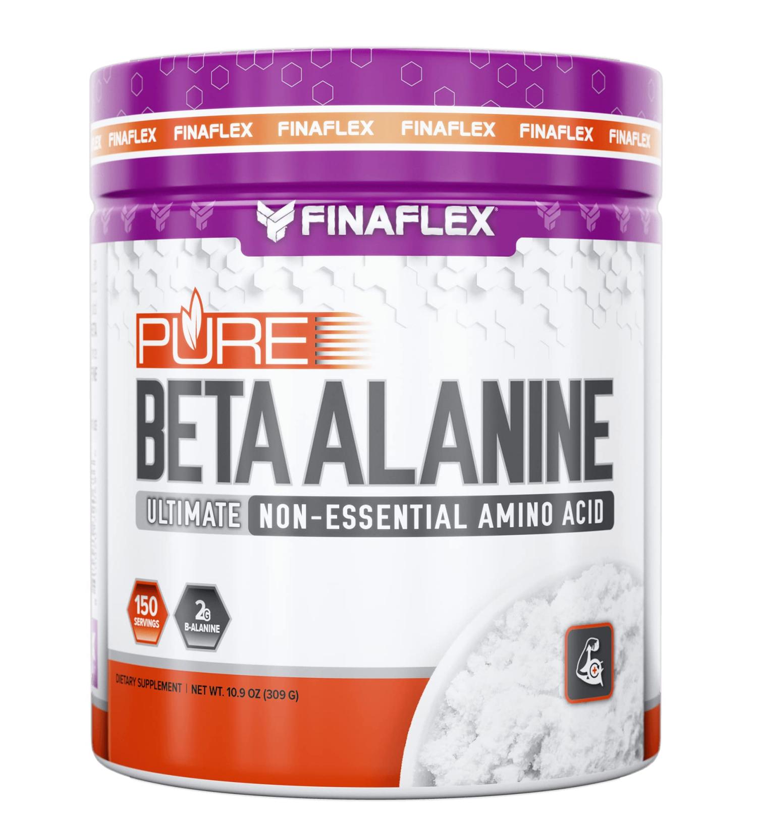 FINAFLEX BETA Alanine Unflavored - 10.9 oz - Non-Essential Amino Acid Formula - Supports The Body & Performance - 150 Servings
