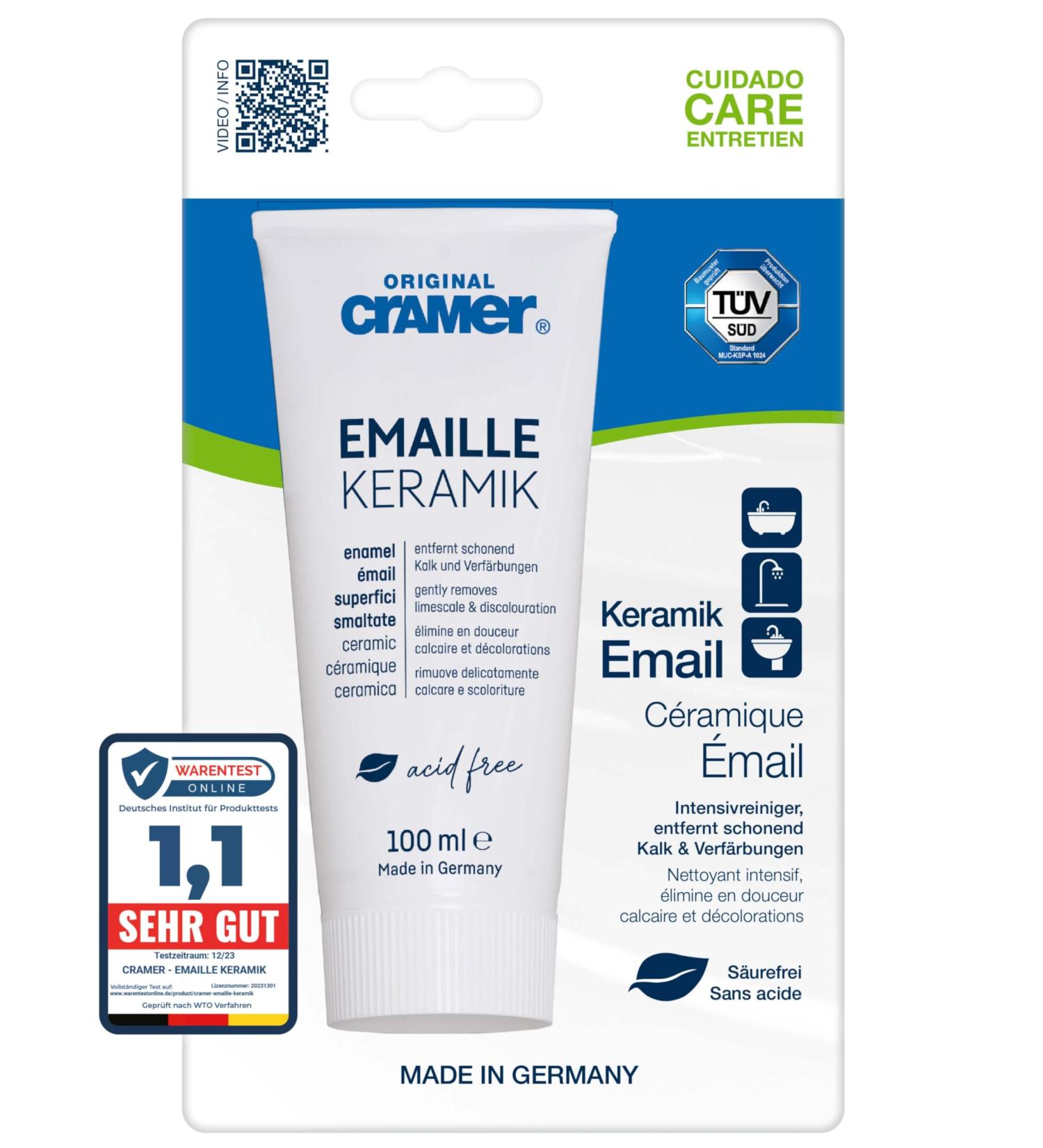 Cramer Email Star 2 in 1 Cleaning Polishing Paste for Enamel Surfaces 30100 Single - Buy Online on GoSupps.com