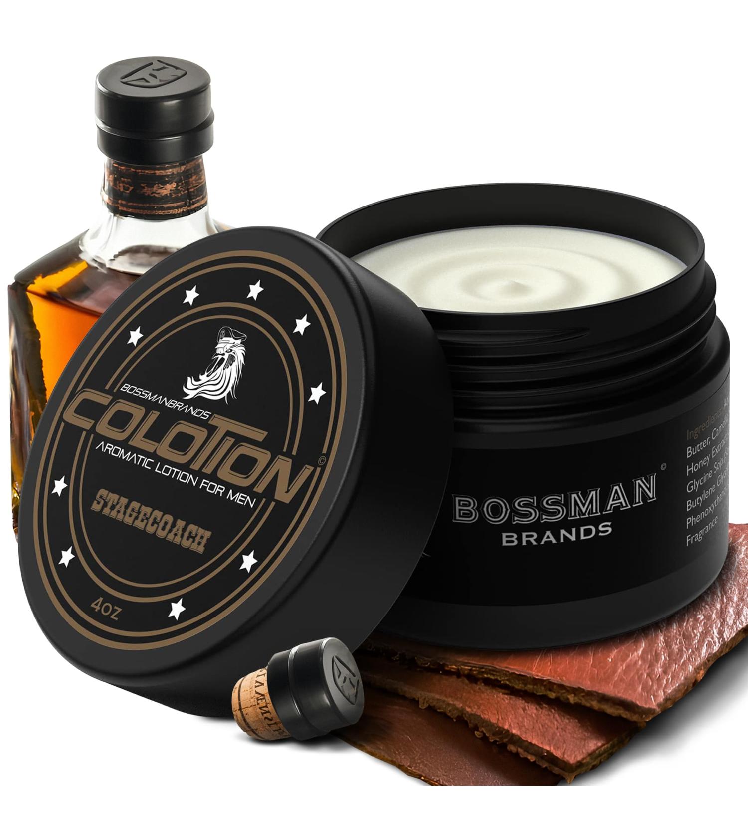 Buy Bossman Colotion - 2 in 1 Men s Lotion and Cologne | Hydrating Scented Body Cream for Daily Use (Stagecoach) - International Shipping Available - Buy Online on GoSupps.com