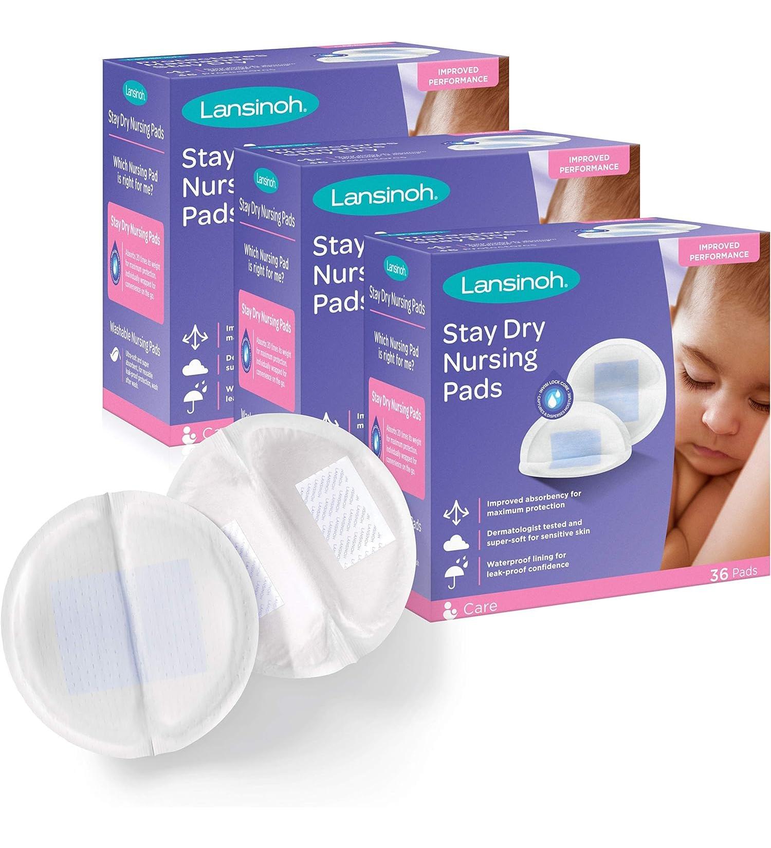 Lansinoh Ultra Soft Nursing Pads - 108 Count Pack | Best Nursing Pads for Comfort & Leak Protection - Buy Online Internationally - Buy Online on GoSupps.com