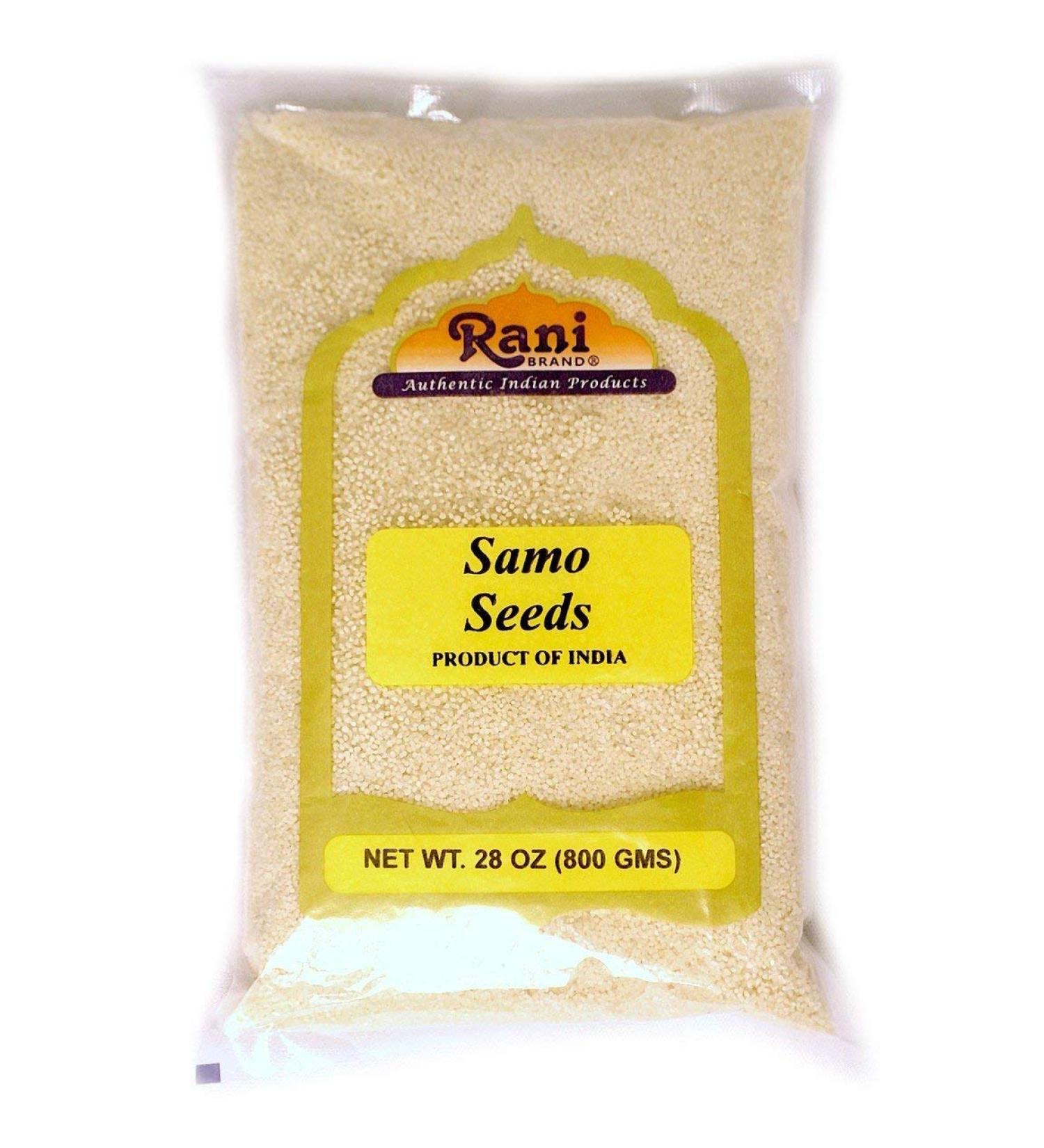 Rani Samo Seeds Whole 28oz (800g) Bulk  Japanese barnyard millet / Jungle Rice/Moriyo/ Samak Rice Echinochloa frumentacea  All Natural | Vegan | Gluten Friendly | NON-GMO | Indian Origin 1.75 Pound (Pack of 1)