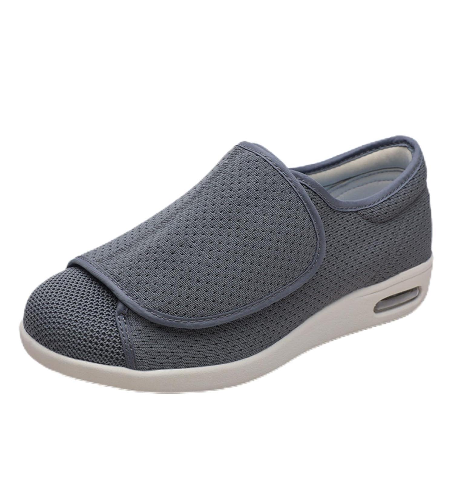 Diabetic Shoes for Men with Swollen Feet Orthopedic Shoes Diabetic Shoes for Women Extra Wide Fit Air Cushion Casual Slip-On Orthopedic Arch Support Knit Casual Elderly Safety Walking Shoes 8.5 UK E - Buy Online on GoSupps.com
