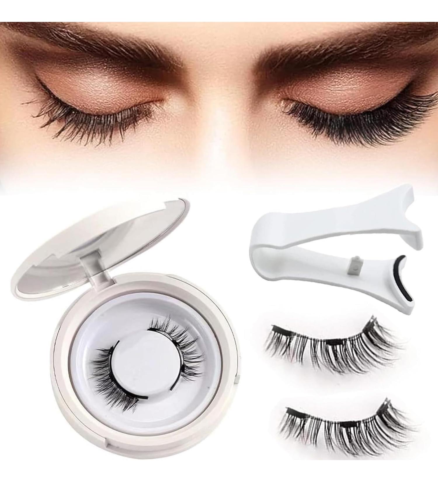 Shop Icerostma Magnetic Eyelashes & Applicator - Natural Look Magnetic Lashes for Effortless Beauty - Buy Online on GoSupps.com