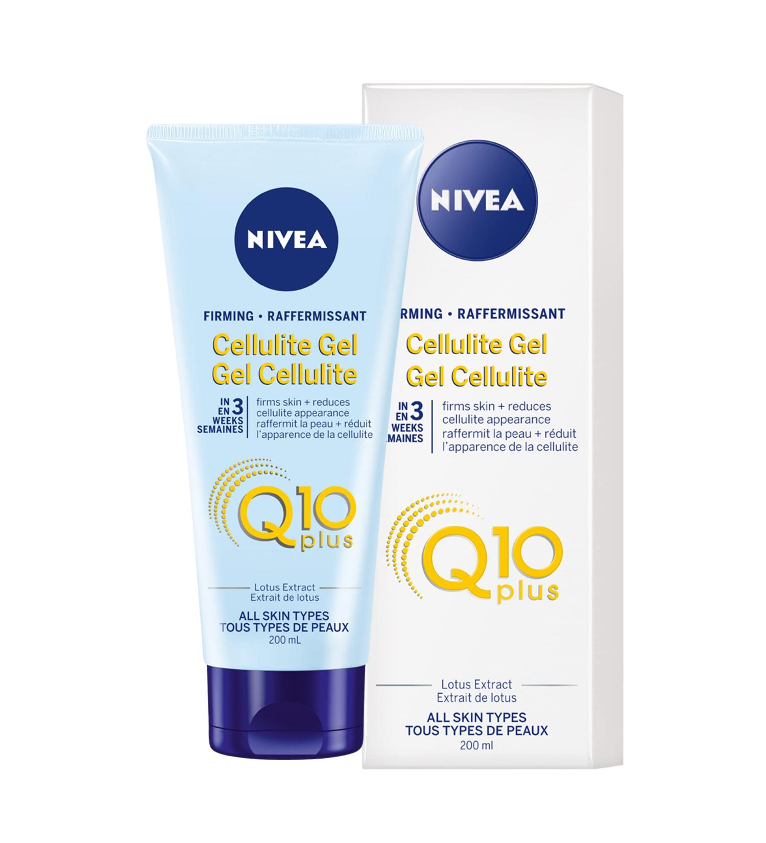Nivea Firming Cellulite Gel Plus Q10 L-Carnitine 200ml - Made in France - Buy Online on GoSupps.com