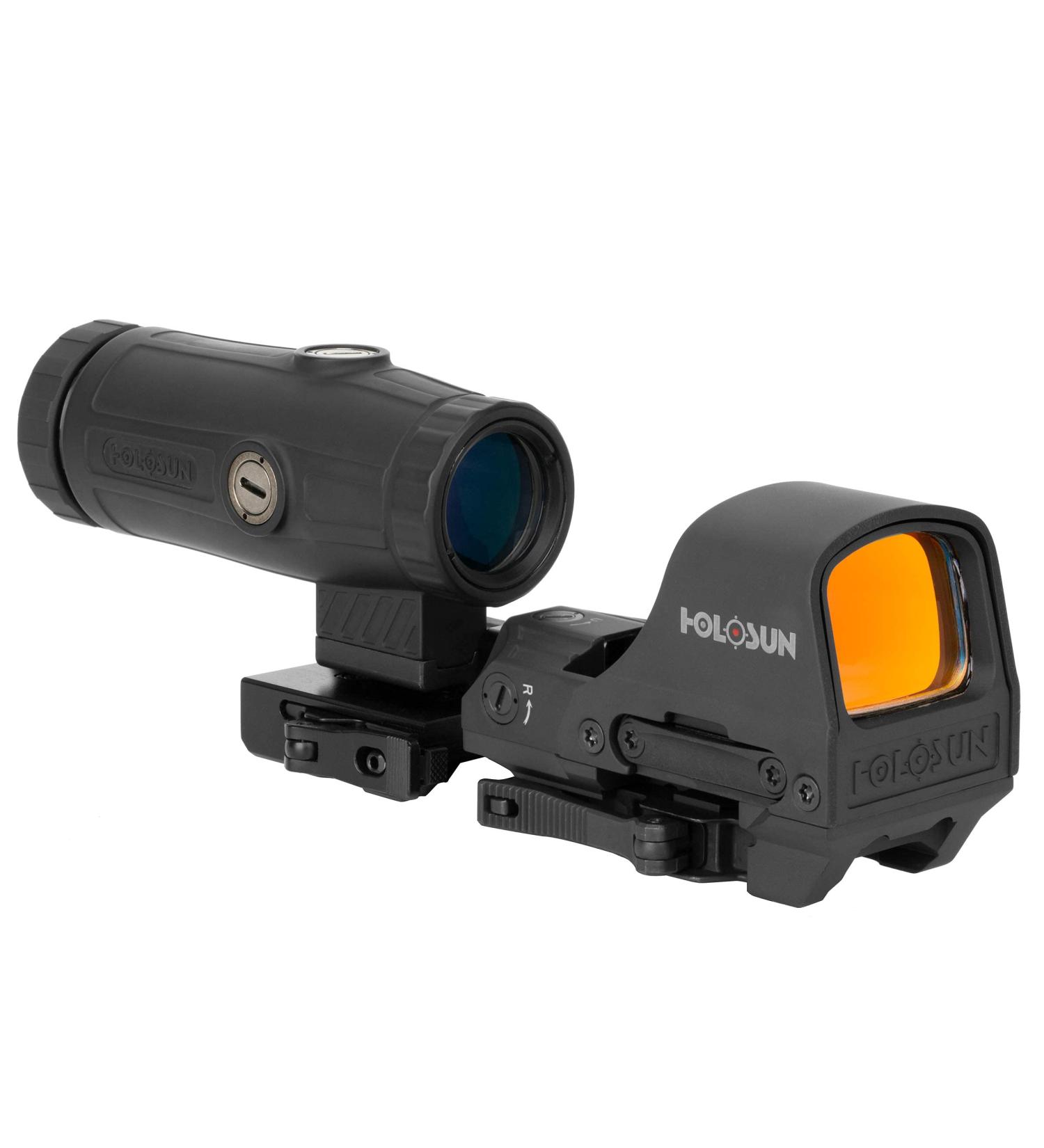 Holosun HS510c Reflex Red Dot Sight + HM3X 3X Magnifier Combo Set - Enhanced Accuracy and Precision - Buy Online on GoSupps.com