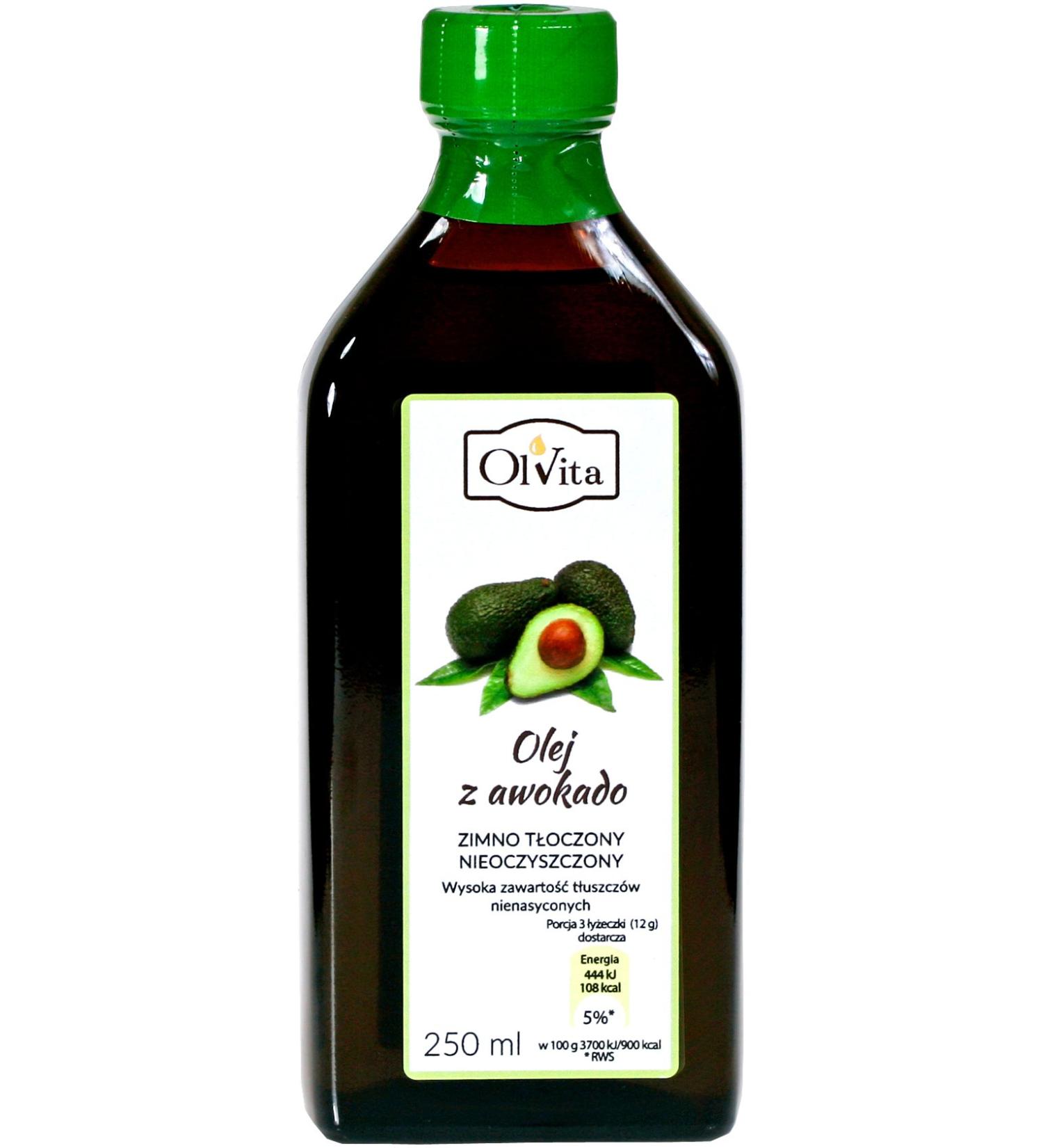 FORGET Avocado oil cold pressed 250 ml OLVITA