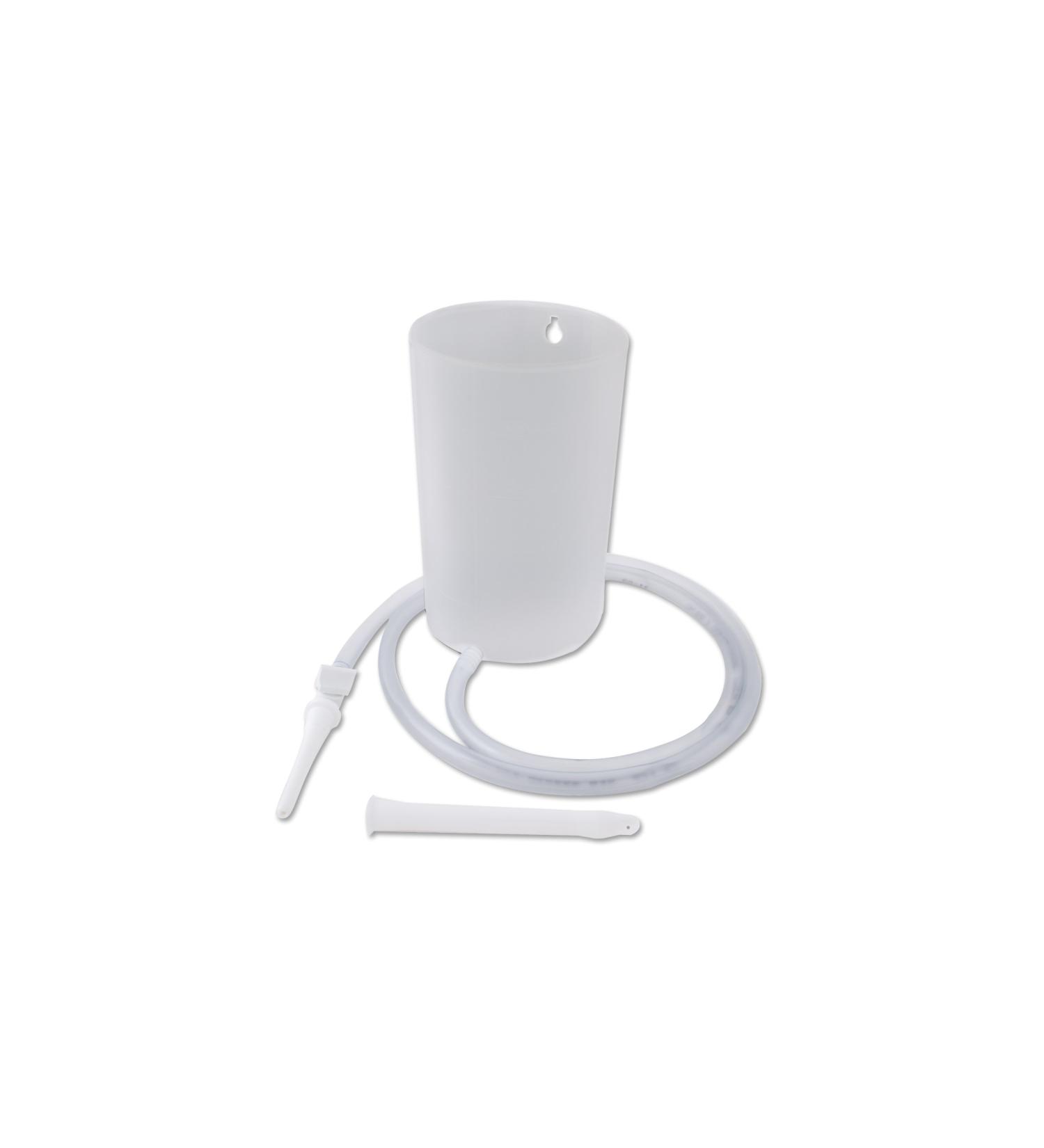 Dr. Junghans Medical 20080 Irrigator 1 liter complete set - colon irrigation