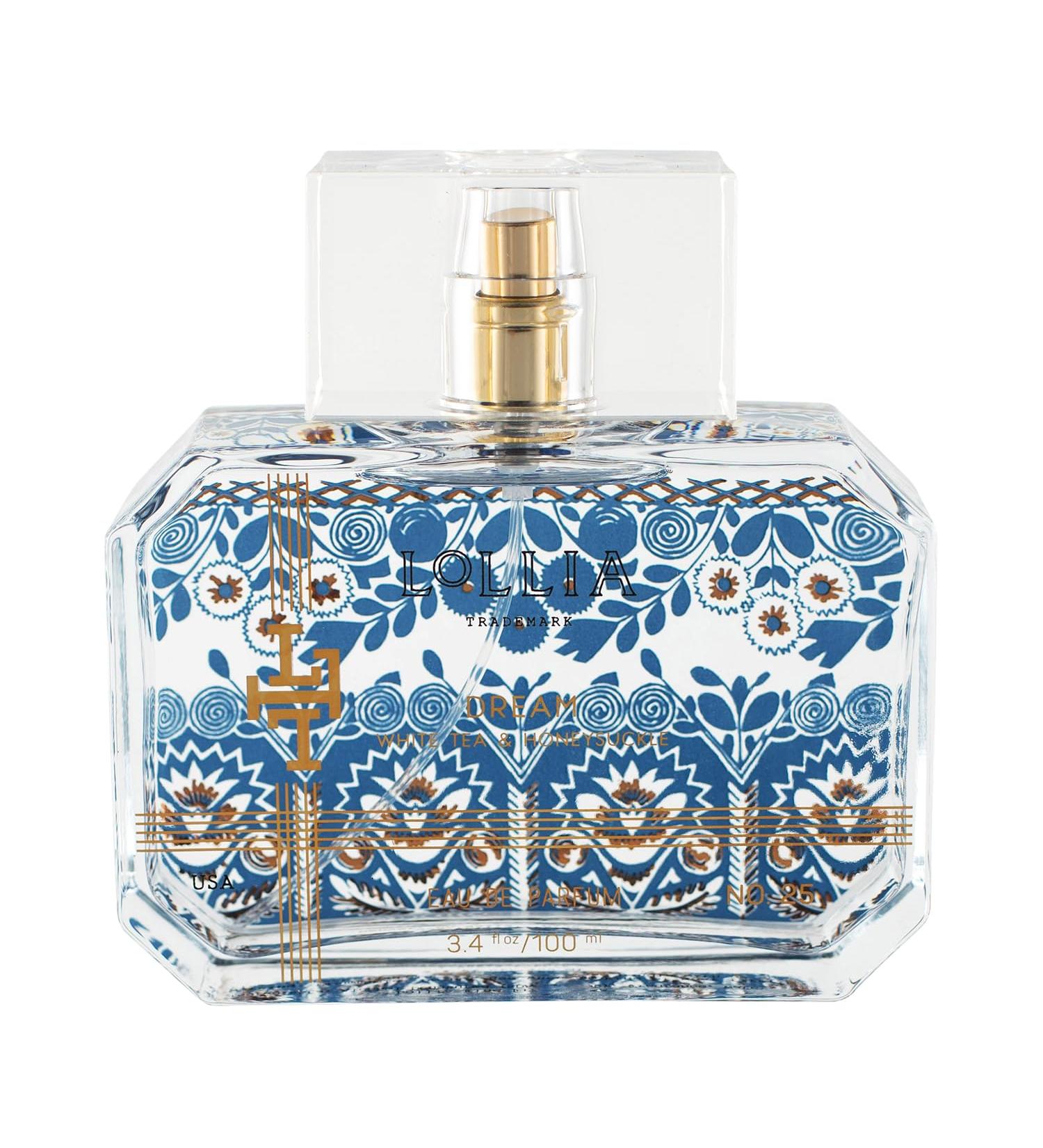 LOLLIA Dream Eau de Parfum 3.4 fl. oz. - White Tea & Honeysuckle Beautifully Captivating Perfume Women s Perfume Eau de Parfum Spray for Women Women s Fragrance - Buy Online on GoSupps.com