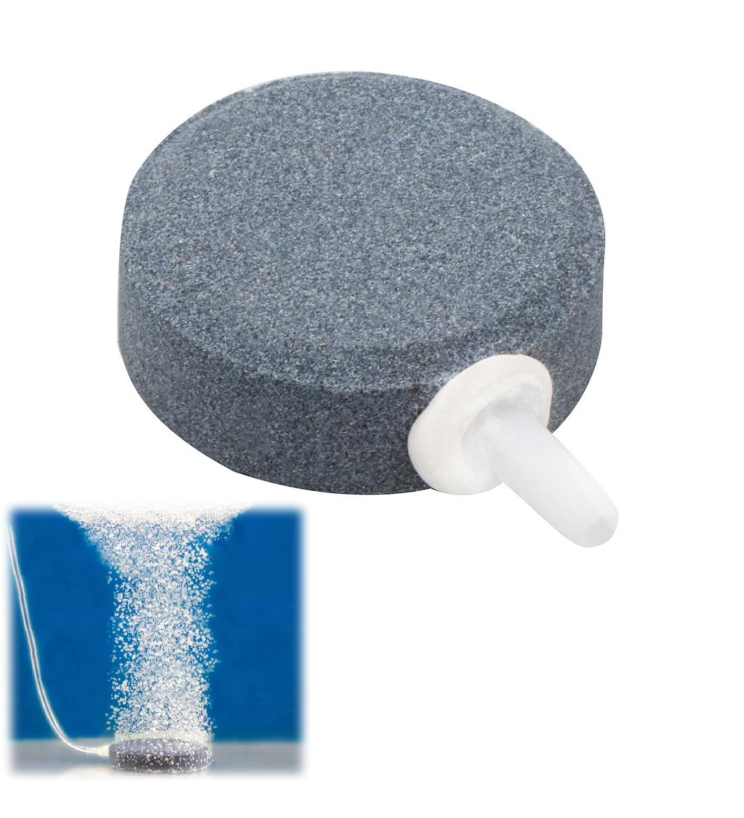XIWUPO Bubblers & Sparkling Stones for Aquariums Ponds & Fish Tanks - Air Stones (2-Pack 4 cm) | Enhance Water Quality - Buy Online on GoSupps.com