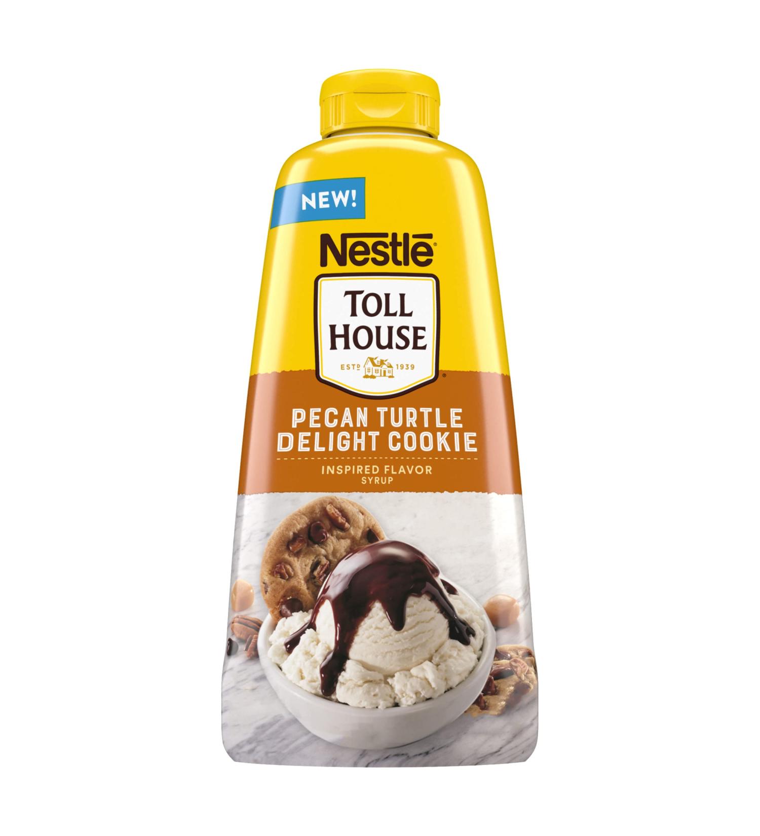 Nestle Toll House Pecan Turtle Delight Flavor Syrup - 22 oz Cookie Topping - Buy Online on GoSupps.com