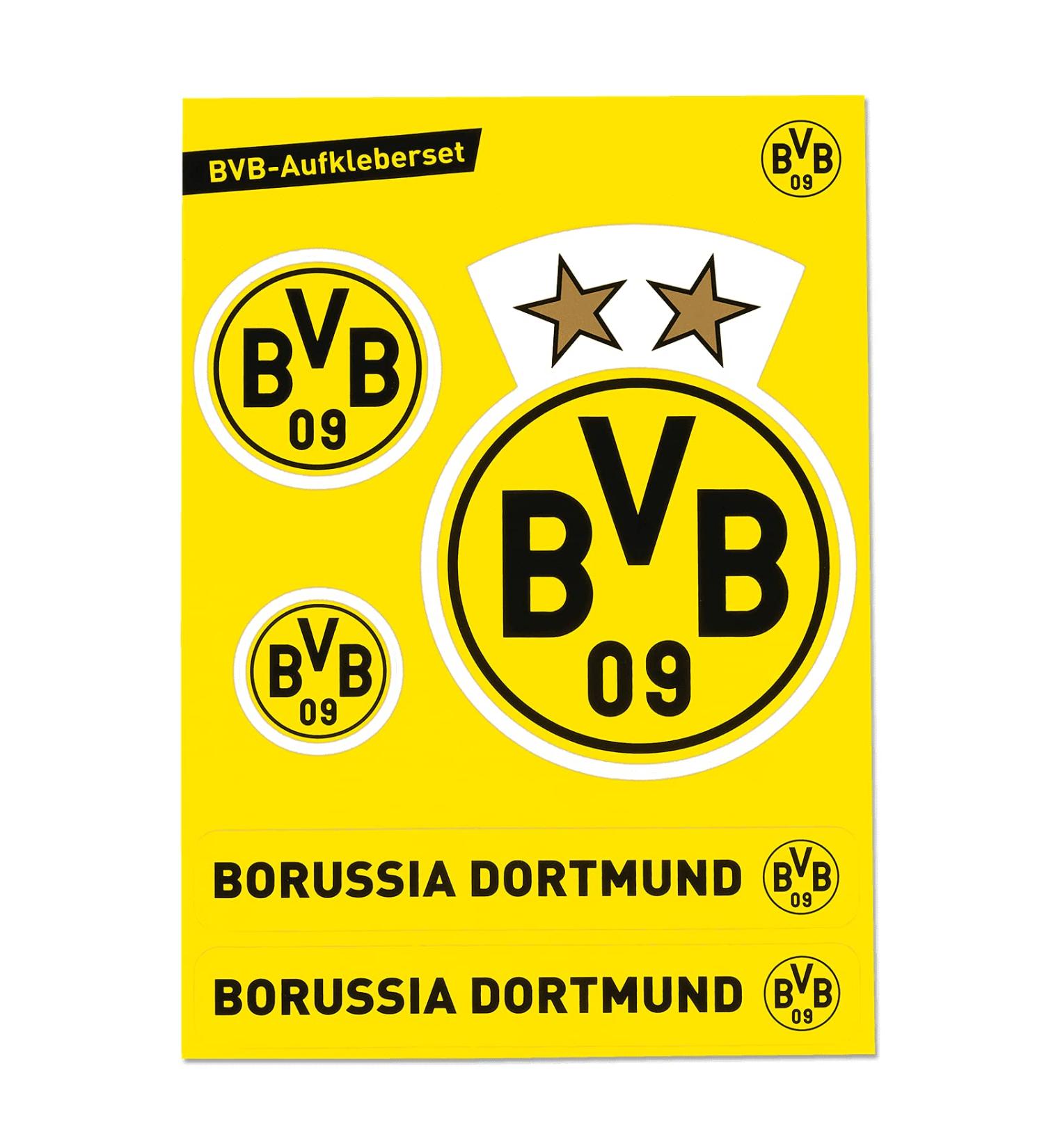 Buy Borussia Dortmund BVB Sticker Set - International Shipping Available | Official Merchandise - Buy Online on GoSupps.com