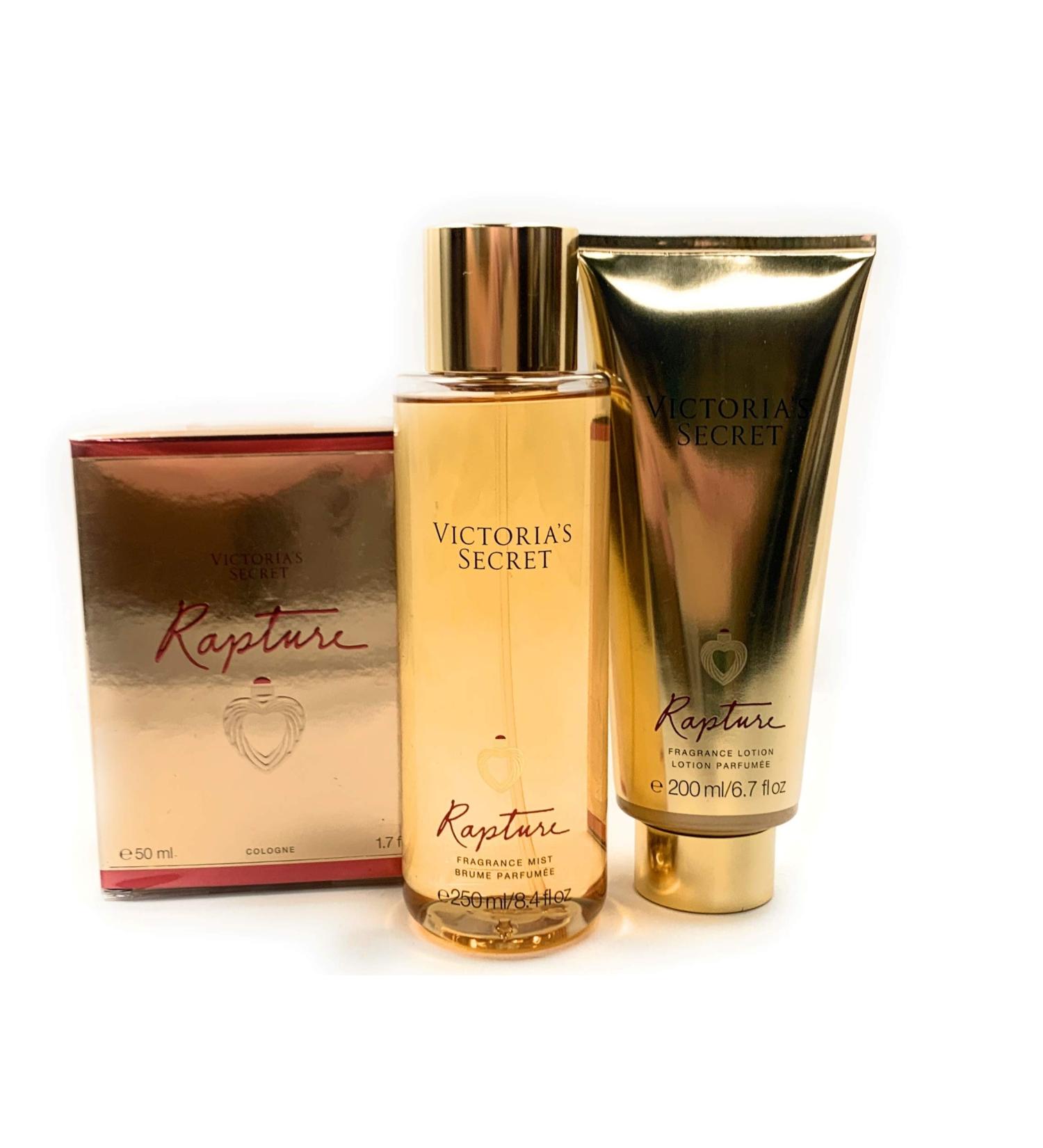 Victoria's Secret Rapture Eau de Parfum 3 Piece Bundle