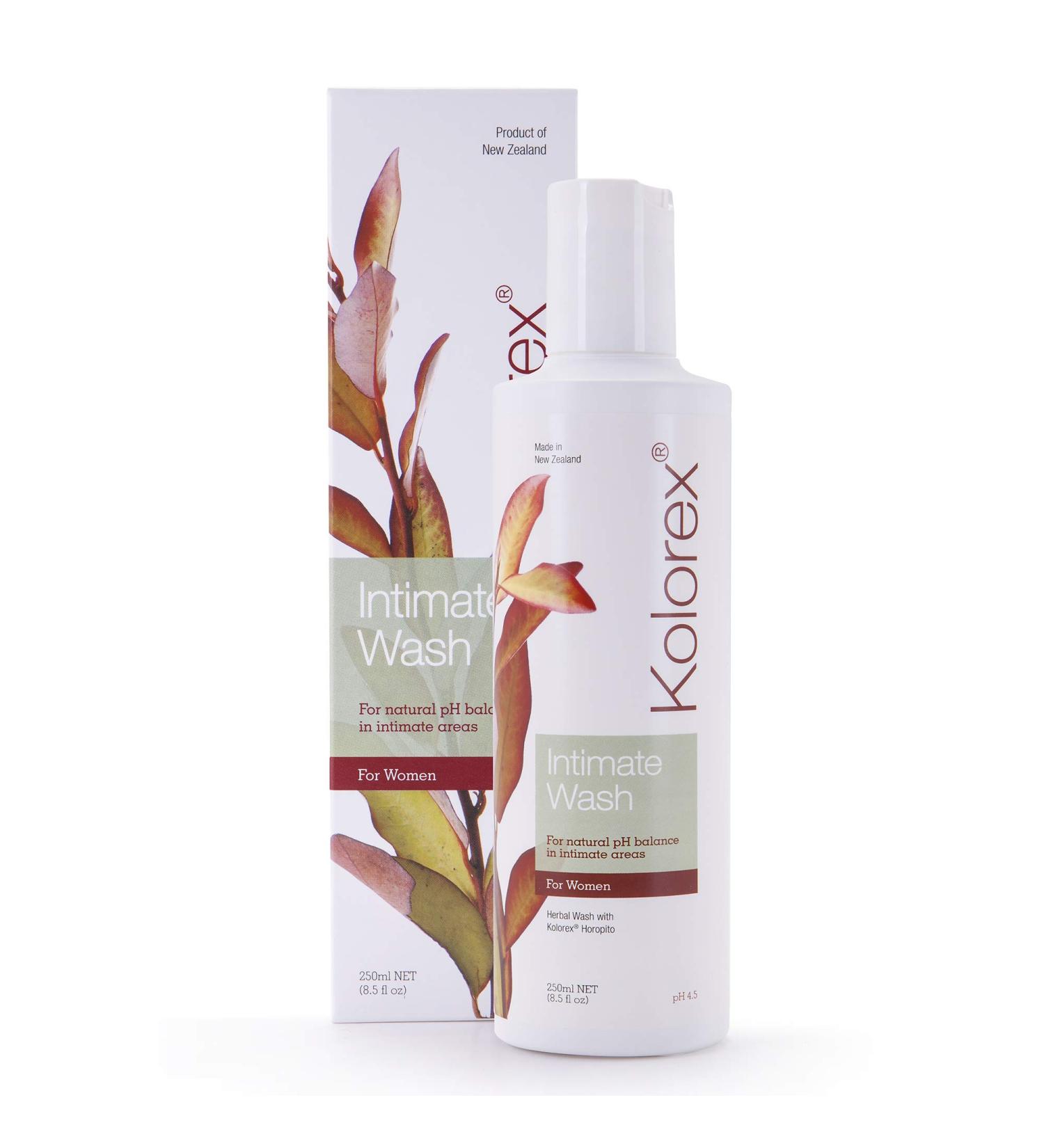 Kolorex Vaginal Care Wash - Natural pH-Balancing Solution for Intimate Hygiene | International Shipping Available - Buy Online on GoSupps.com