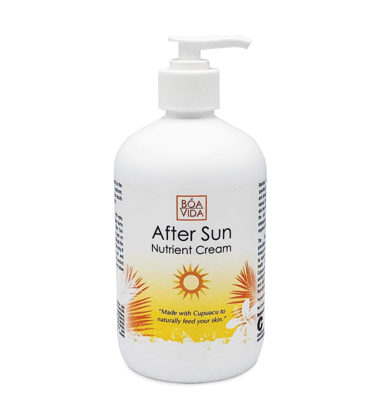 BoaVida After Sun Lotion 16oz - Moisturizing Cream to Soothe Dry, Sunburned Skin | Tan Enhancer, Itch Relief, Redness Reduction | Central Solutions Inc - Buy Online on GoSupps.com