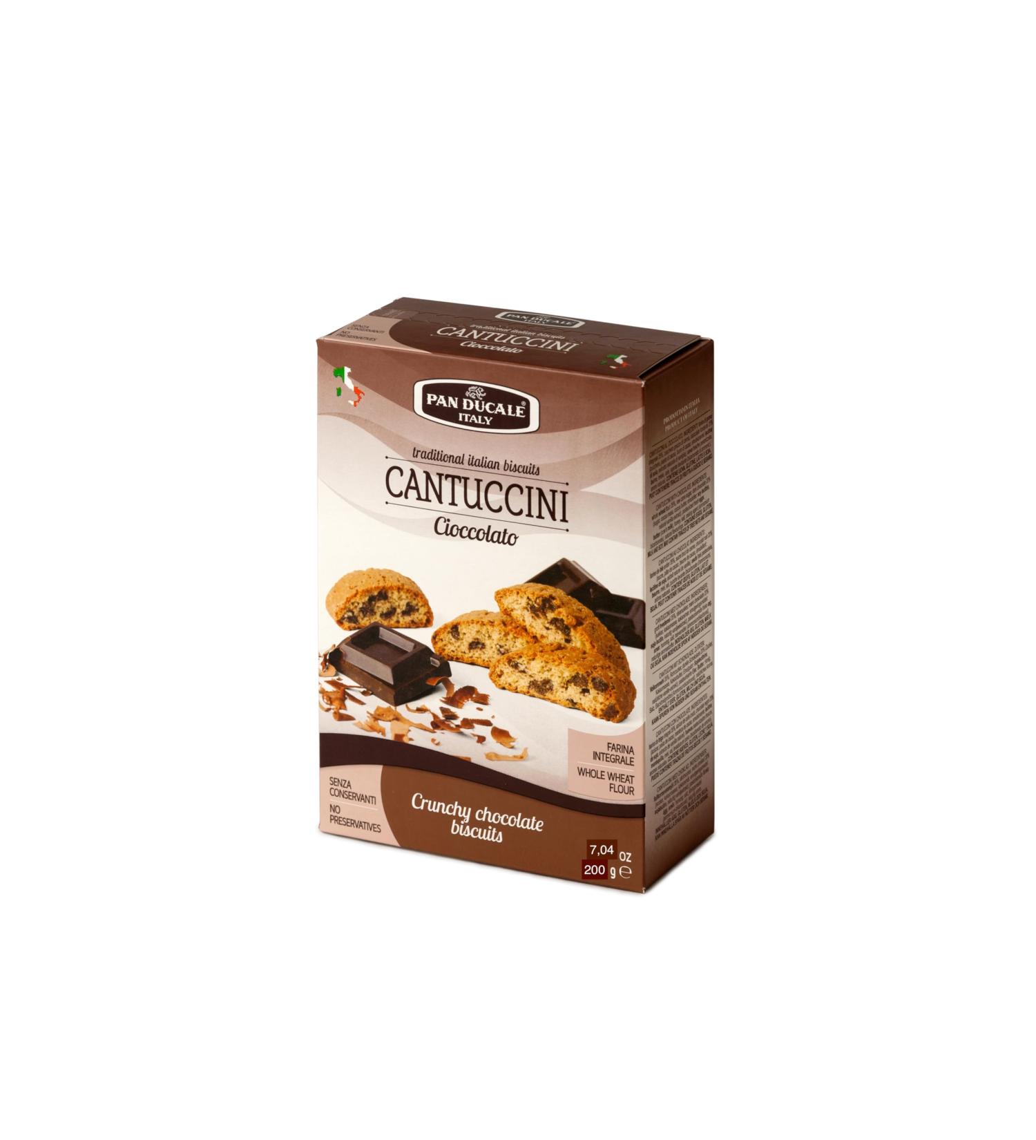 Pan Ducale Pan Ducale - Chocolate Cantuccini - Traditional Italian Crispy Biscuits - 200g
