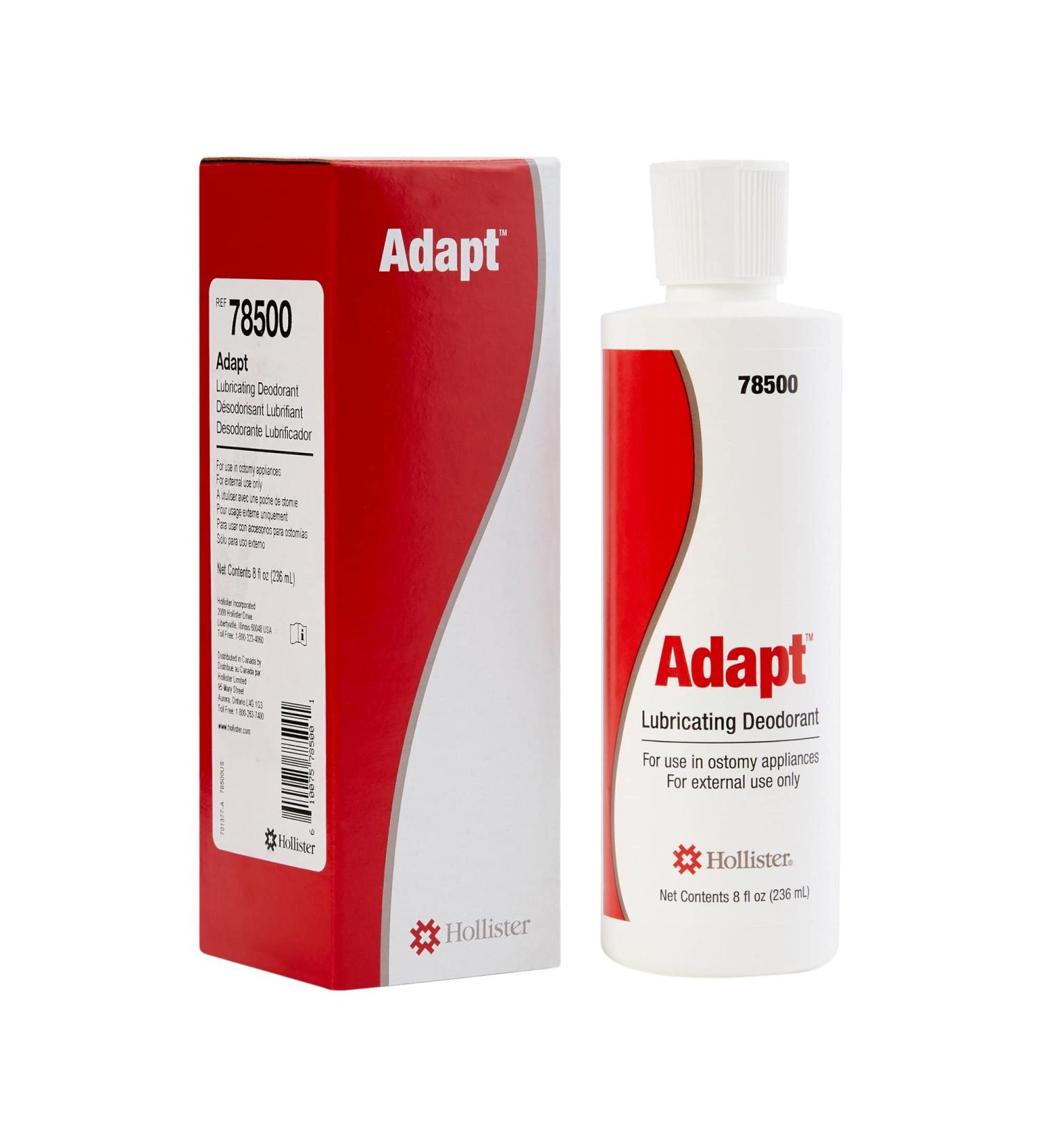 Adapt Lubricating Deodorant 8 oz. Bottle 78500 - Odor Control Solution | 1 Ct - Buy Online on GoSupps.com