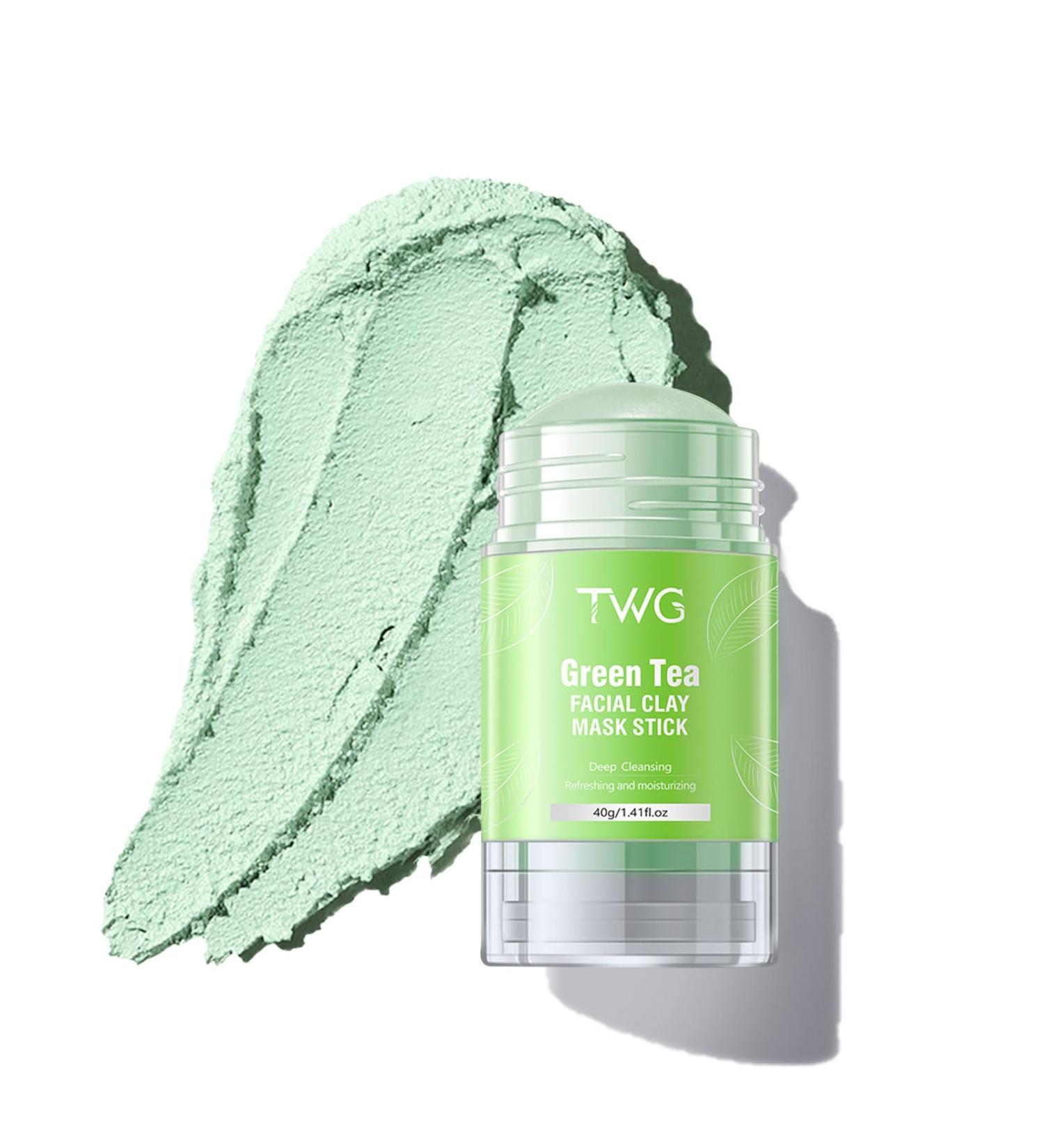 Dead Sea Mask Deep Cleansing Face Mask Skin Care Improve Blackheads Acne Dark Spots Even Skin Tone Face Mask Control Oil Refining Pores (Green Tea) - Buy Online on GoSupps.com